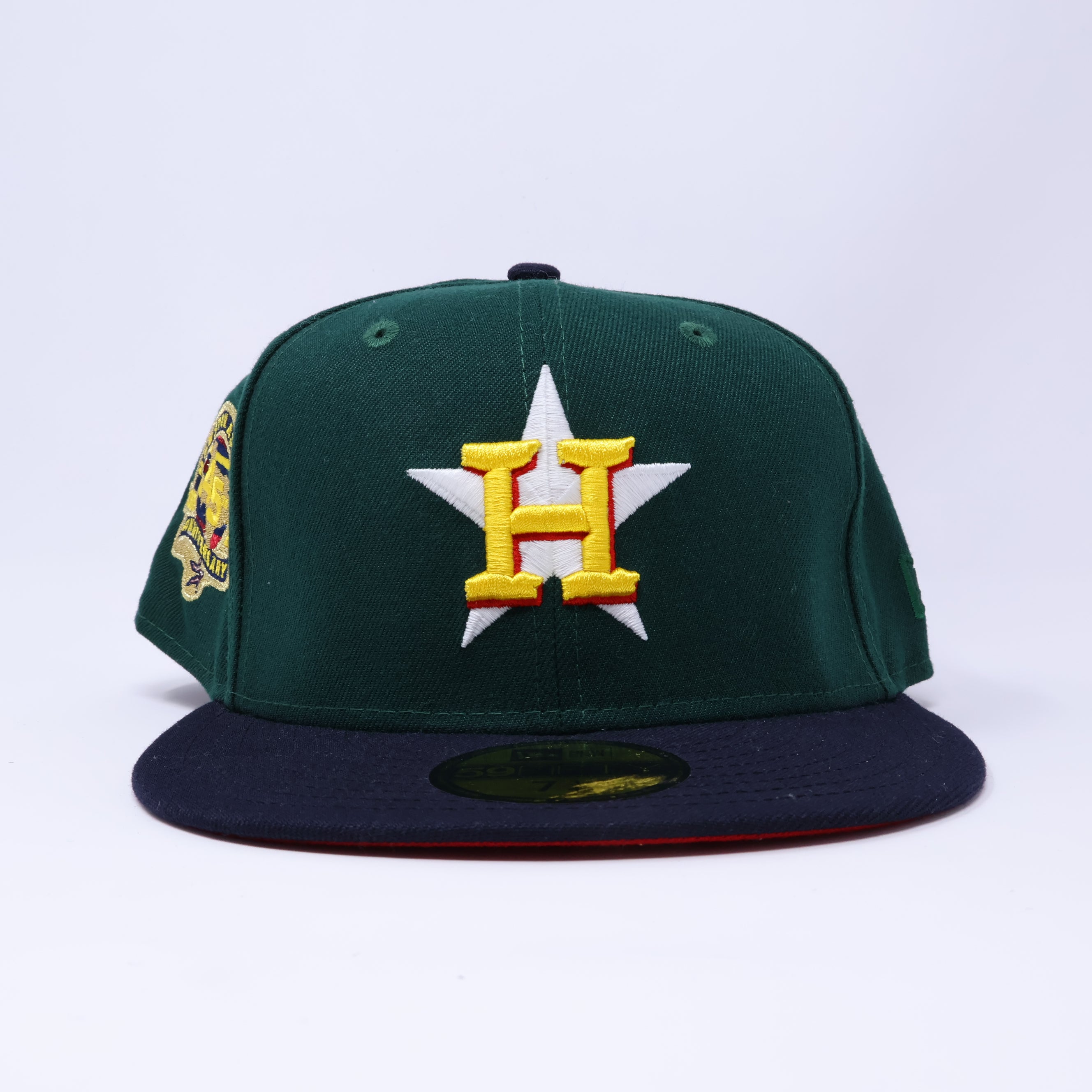 NWT 3/4 Green Houston Astros 45th Anniversary 59fifty New Era Fitted Hat Cap