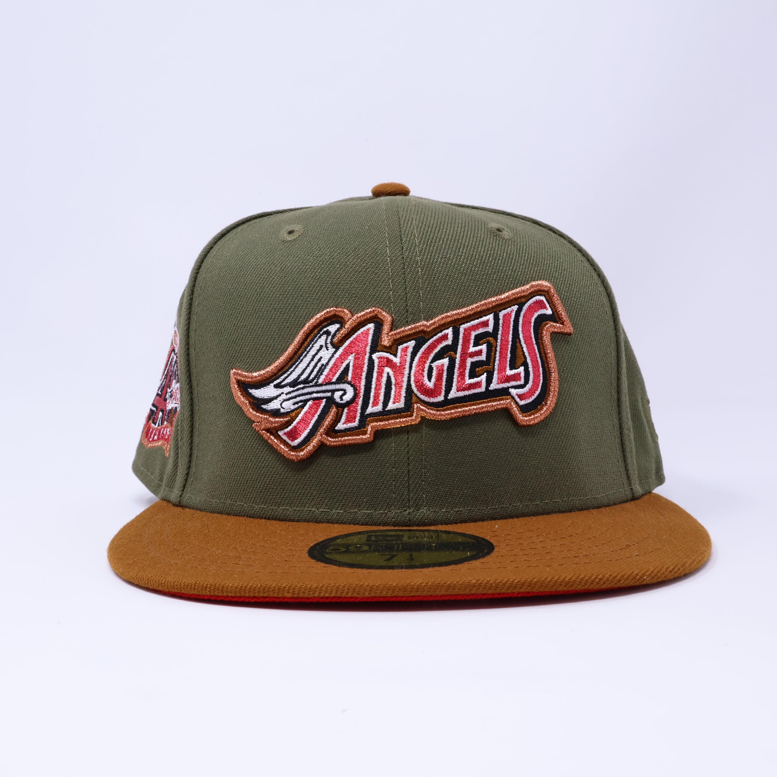 NWT 1/4 Green Los Angeles Angels 40th Season 59fifty New Era Fitted Hat Cap