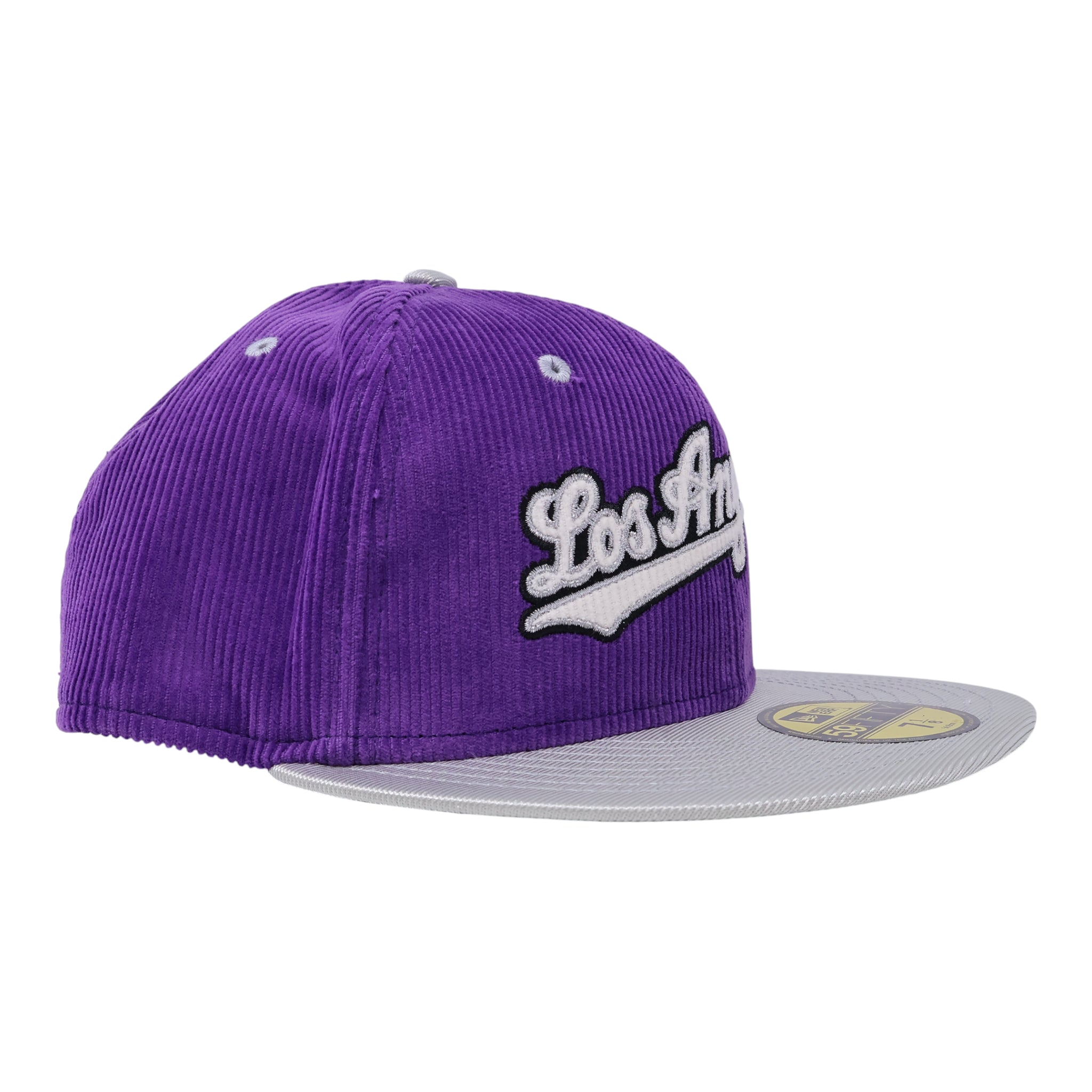 NWT Purple Los Angeles Dodgers Simple Clean Dope 59fifty New Era Fitted Hat Cap