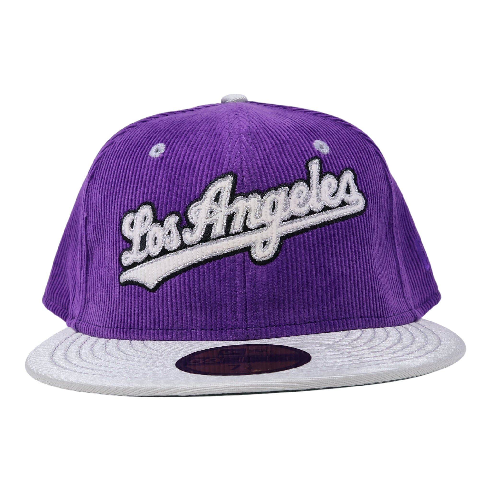NWT Purple Los Angeles Dodgers Simple Clean Dope 59fifty New Era Fitted Hat Cap