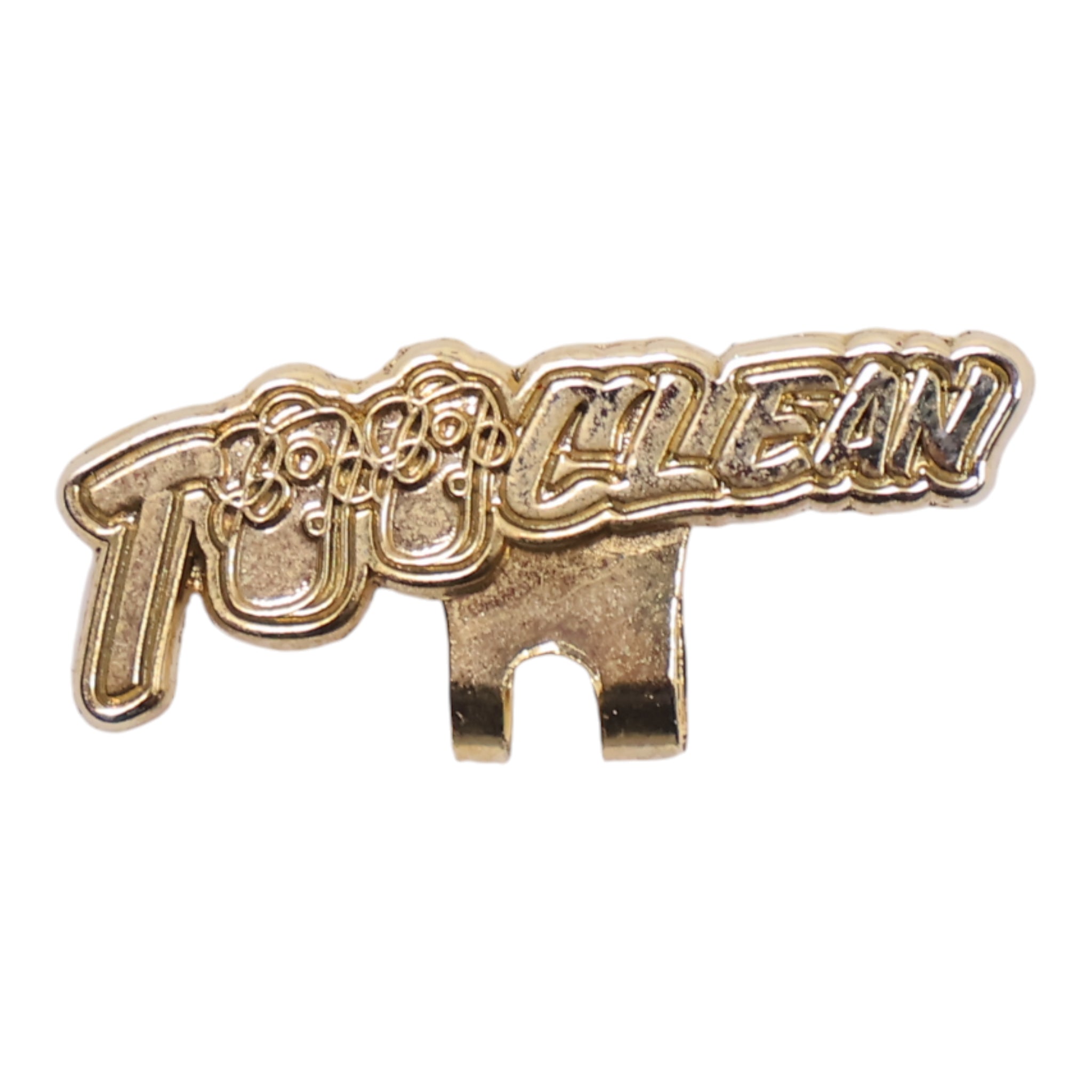 Gold TooClean Hat Clip