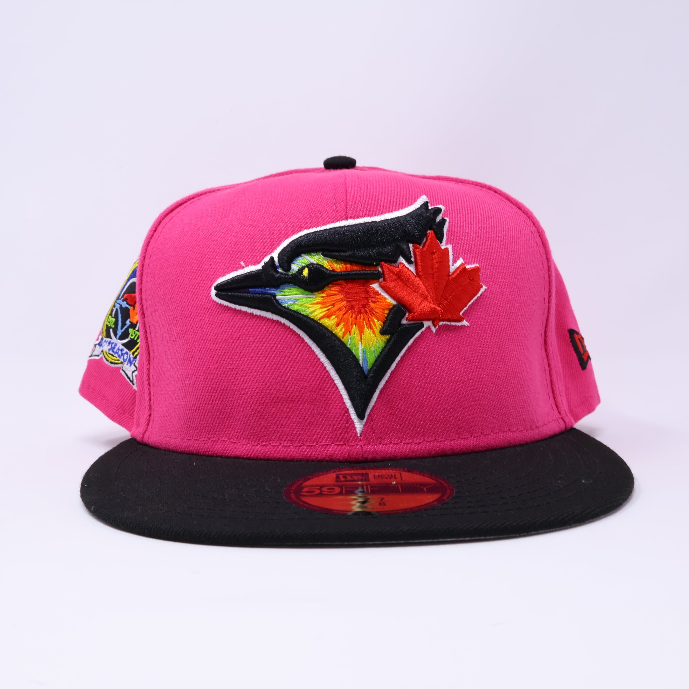 NWT Pink Toronto Blue Jays 40th Season 59fifty New Era Fitted Hat Cap