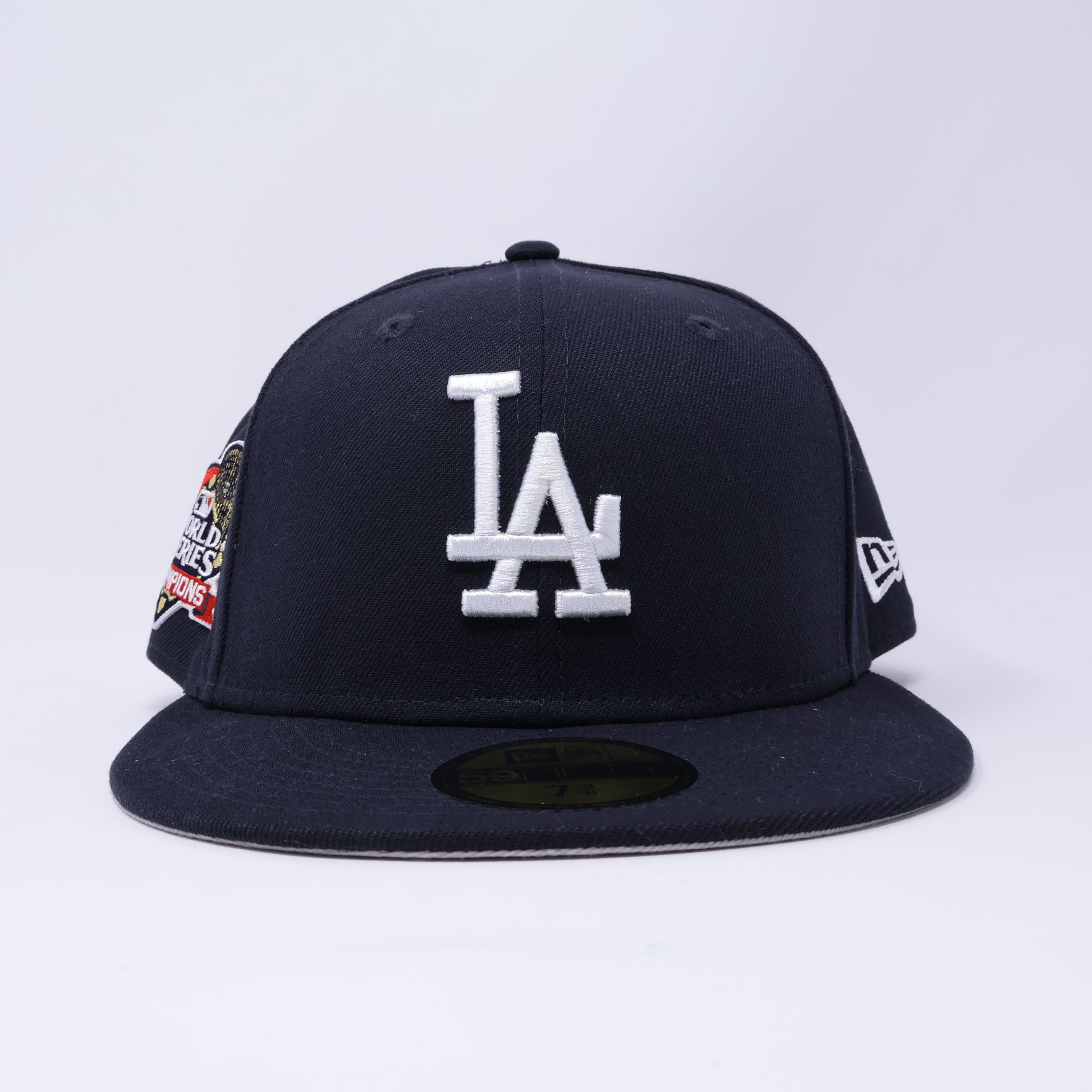NWT Navy Los Angeles Dodgers 2024 World Series 59fifty New Era Fitted Hat Cap