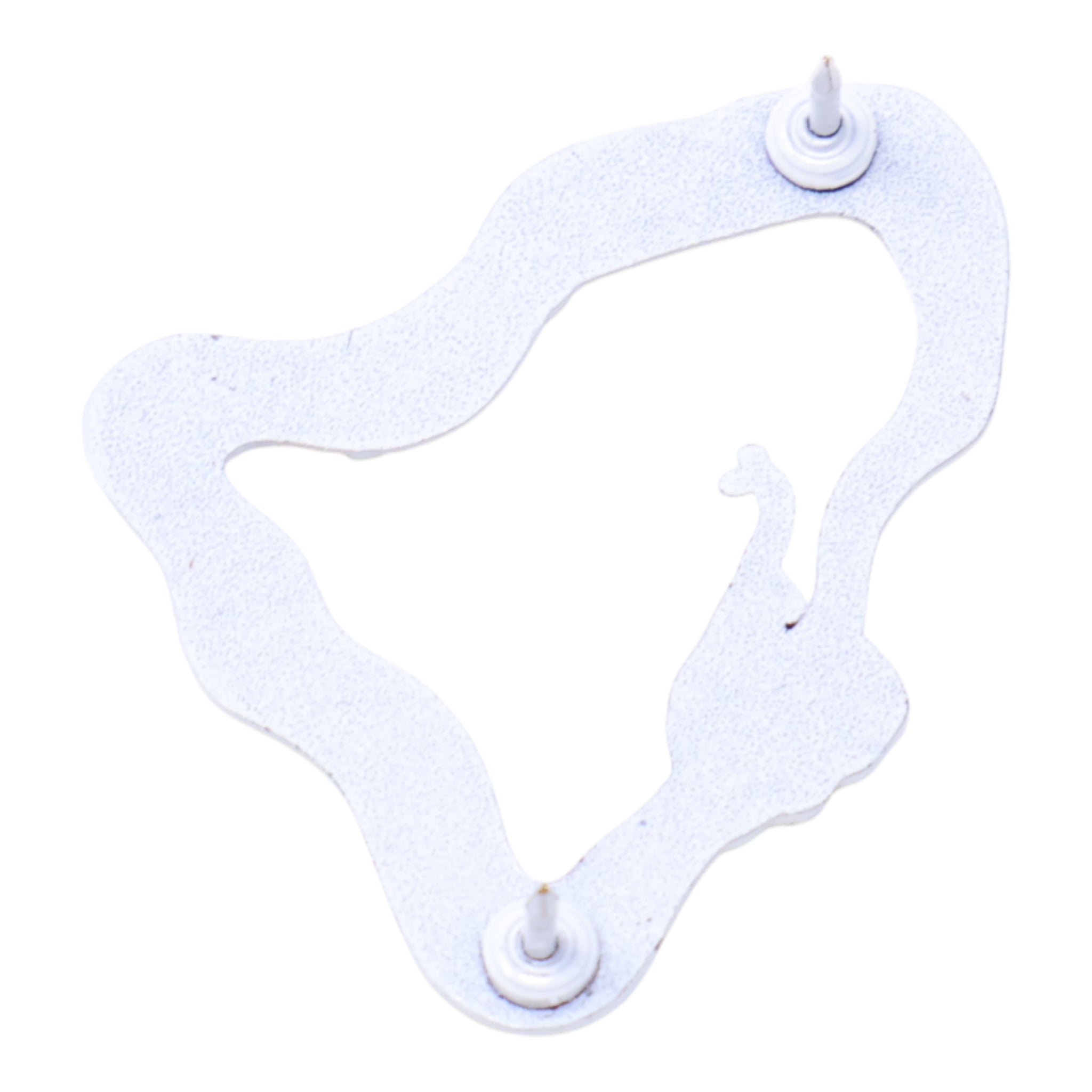 Brilliant White Snake New Era Flag Logo Pin