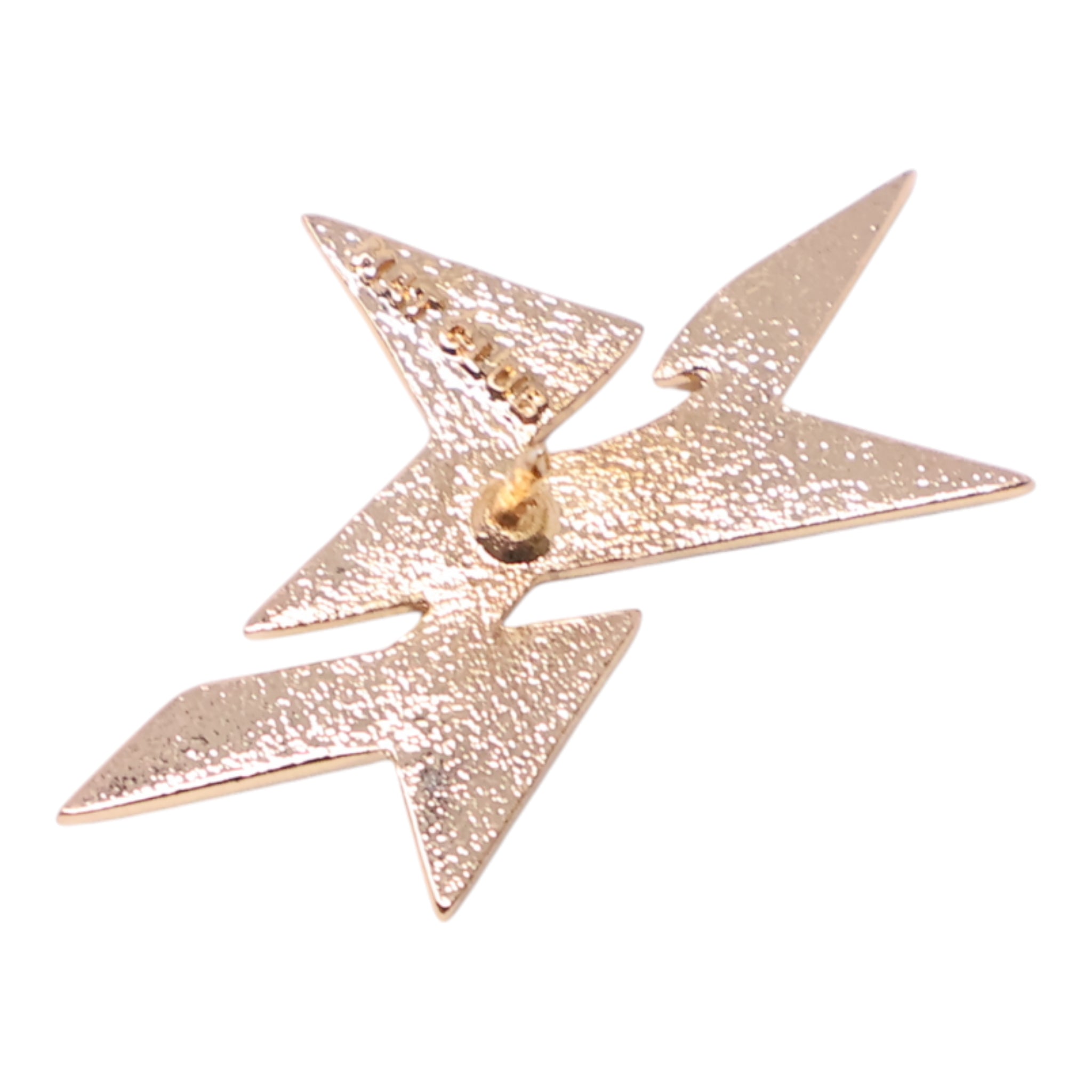 Abstract Gold Star Graphic Pin