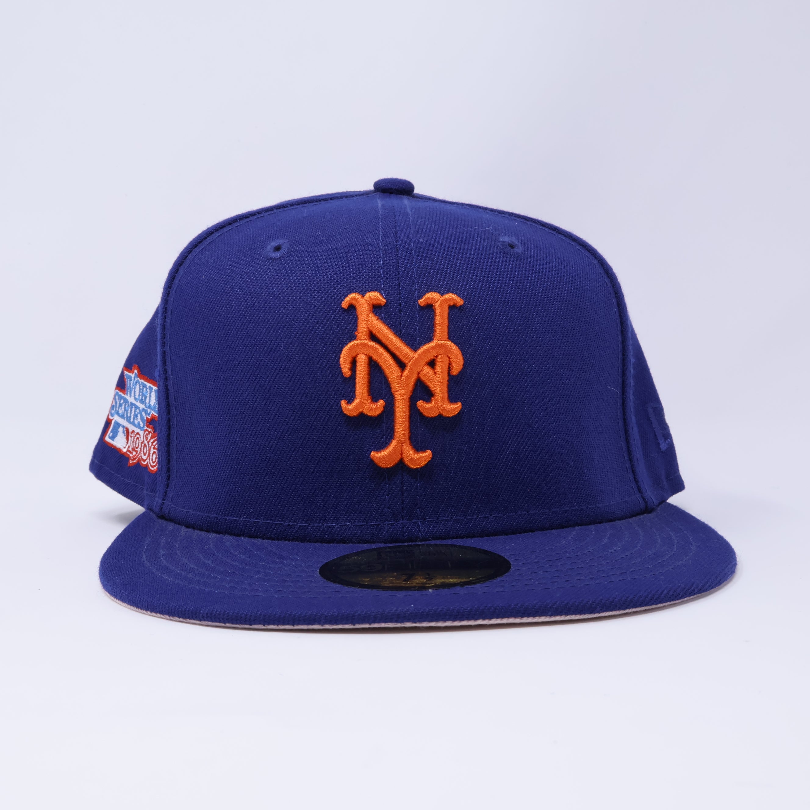 NWT 1/2 Blue New York Mets 1986 World Series 59fifty New Era Fitted Hat Cap