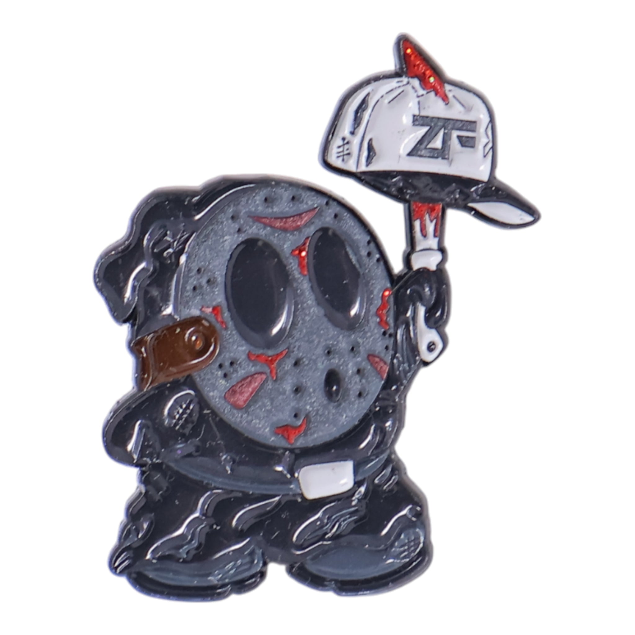 Halloween Shy Guy Graphic Pin