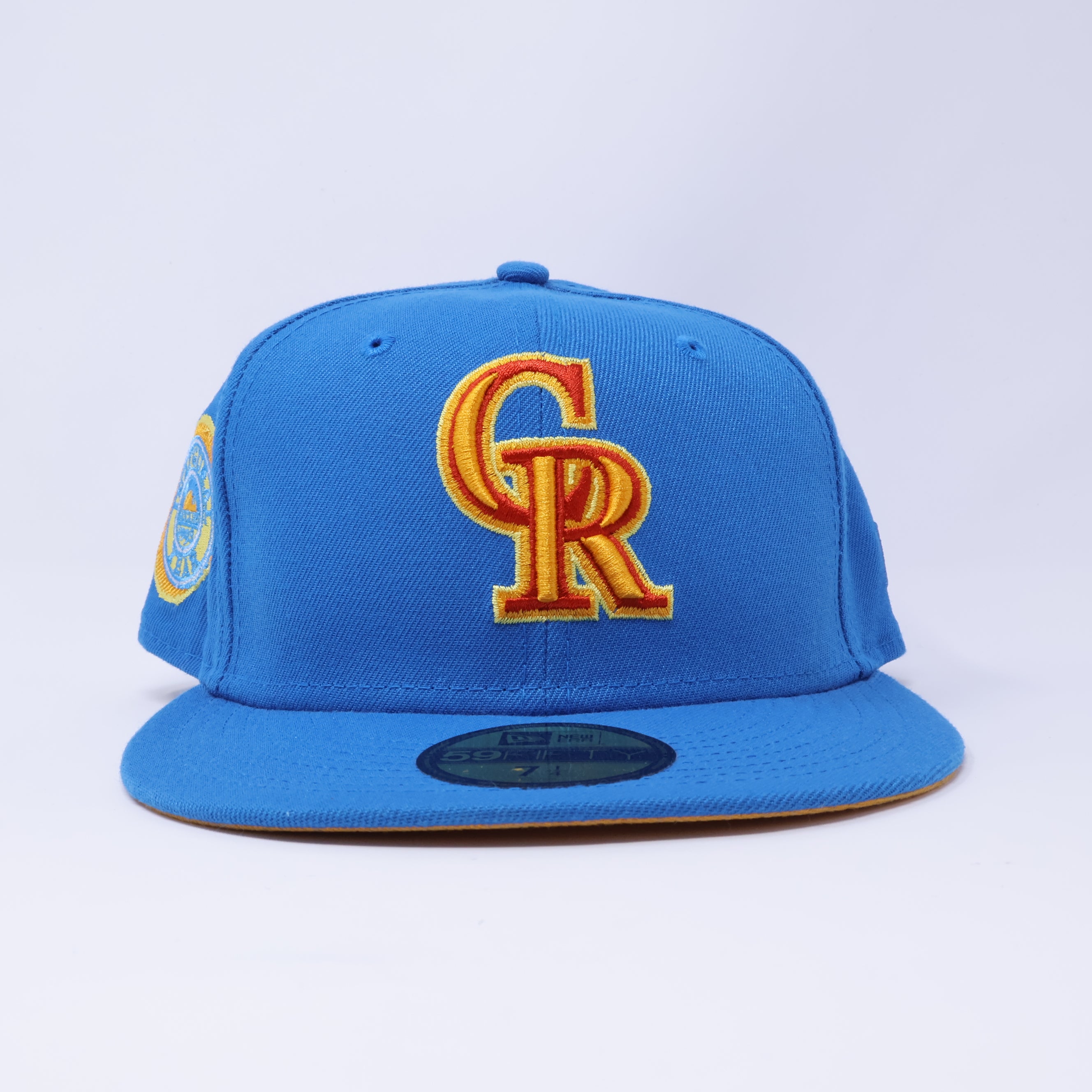 NWT 1/4 Blue Colorado Rockies 1993 Inaugural Year 59fifty New Era Fitted Hat Cap
