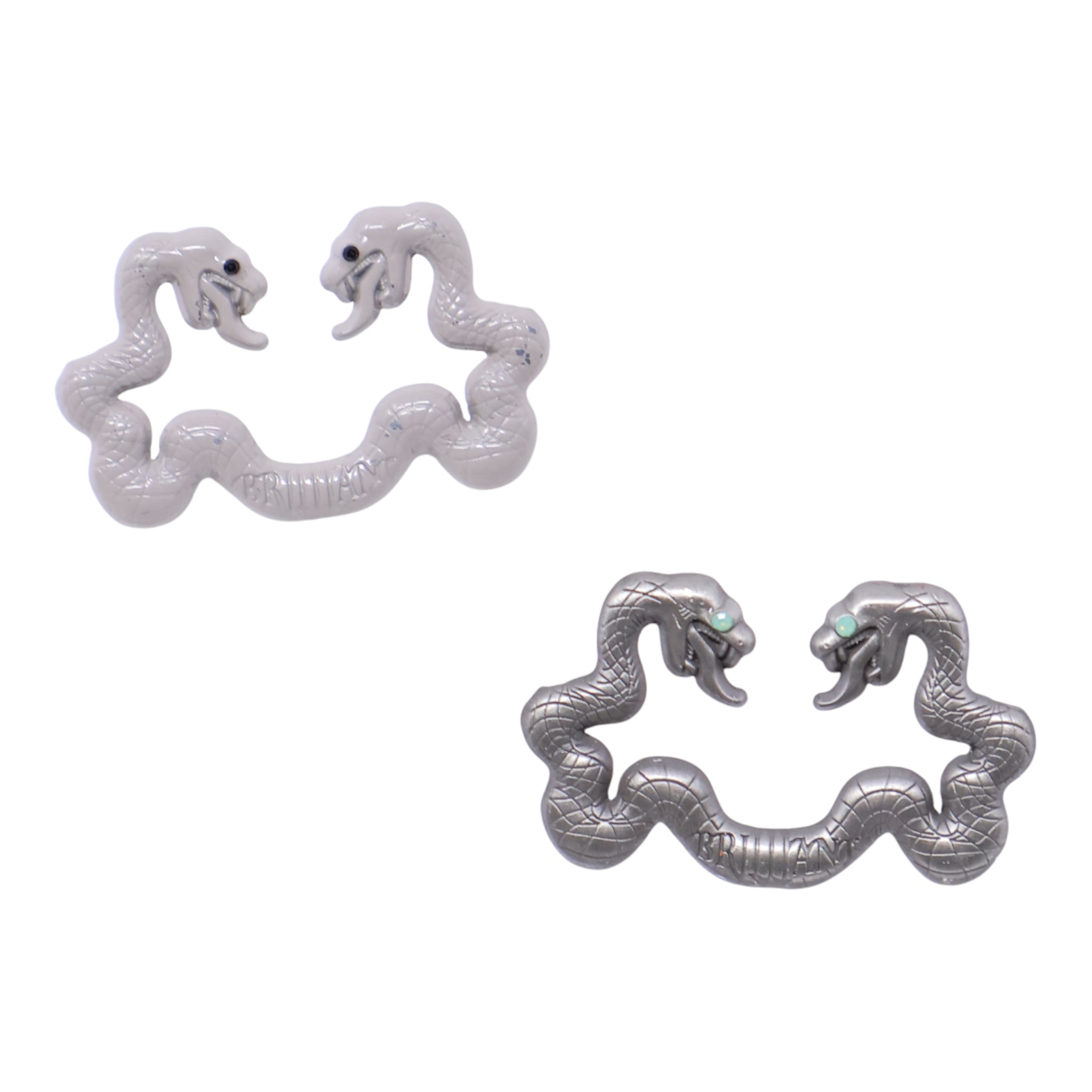 Gray Snakes MLB Logo Pin
