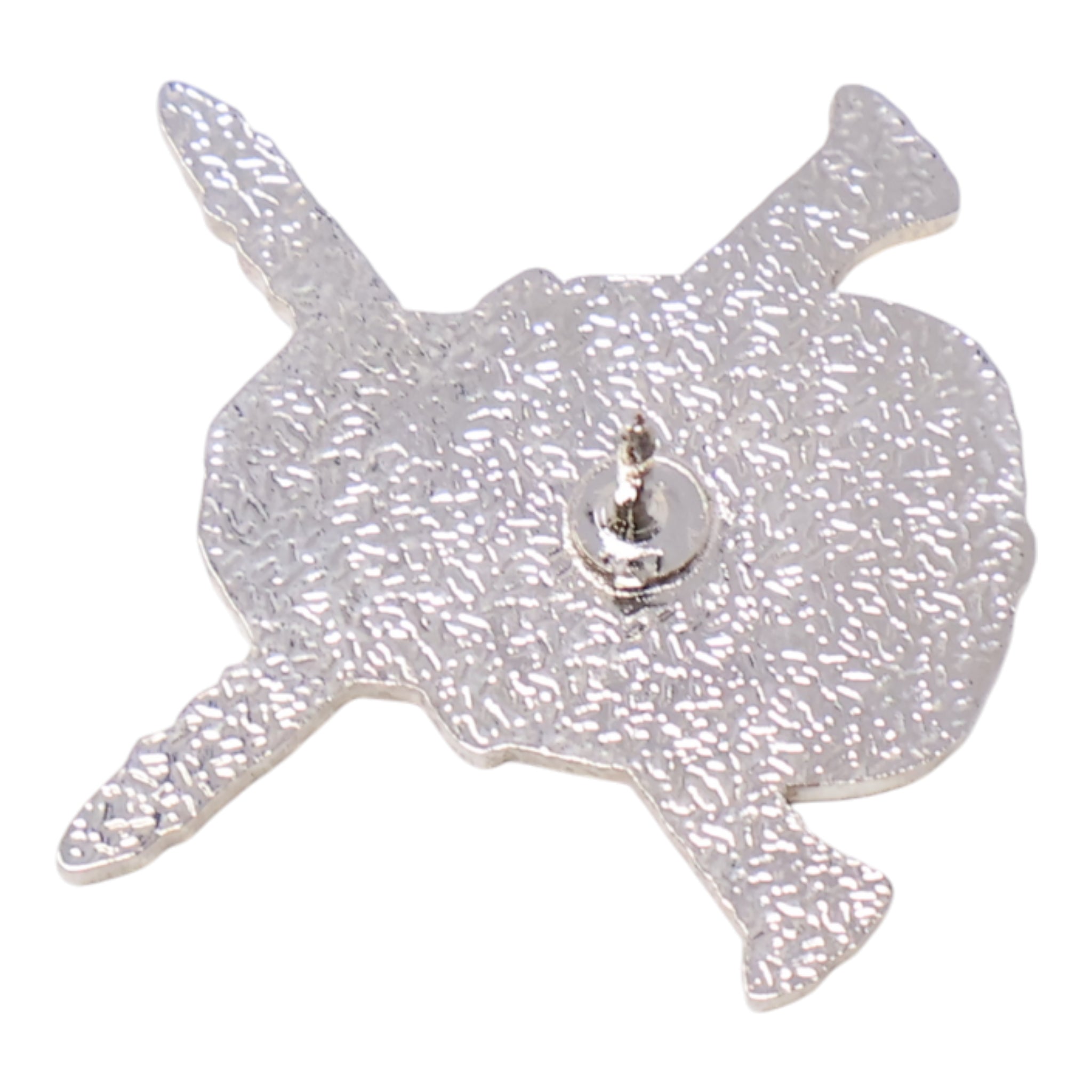 TxFitteds Purple Cap White Rhinestone Graphic Pin