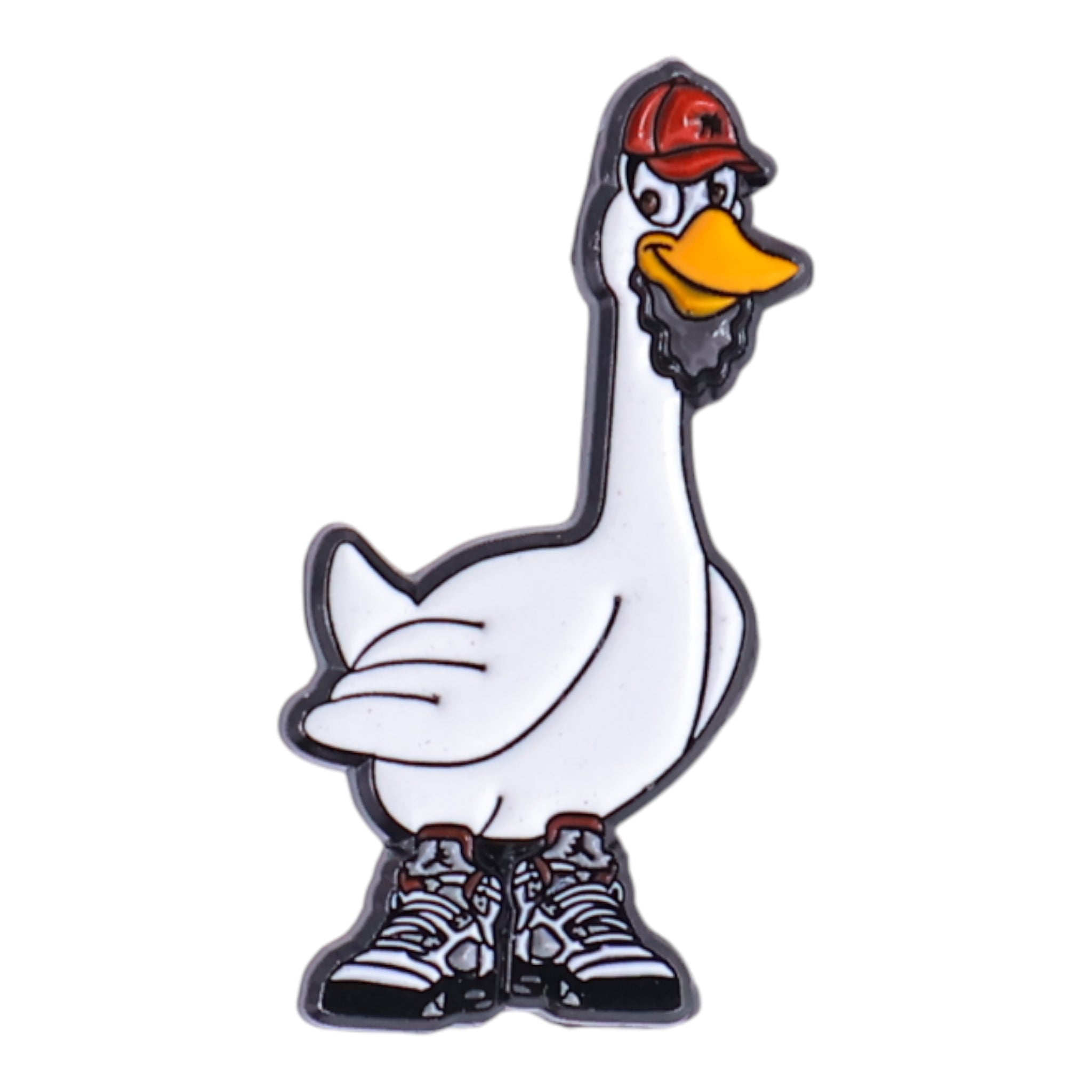 Goose Graphic Pin