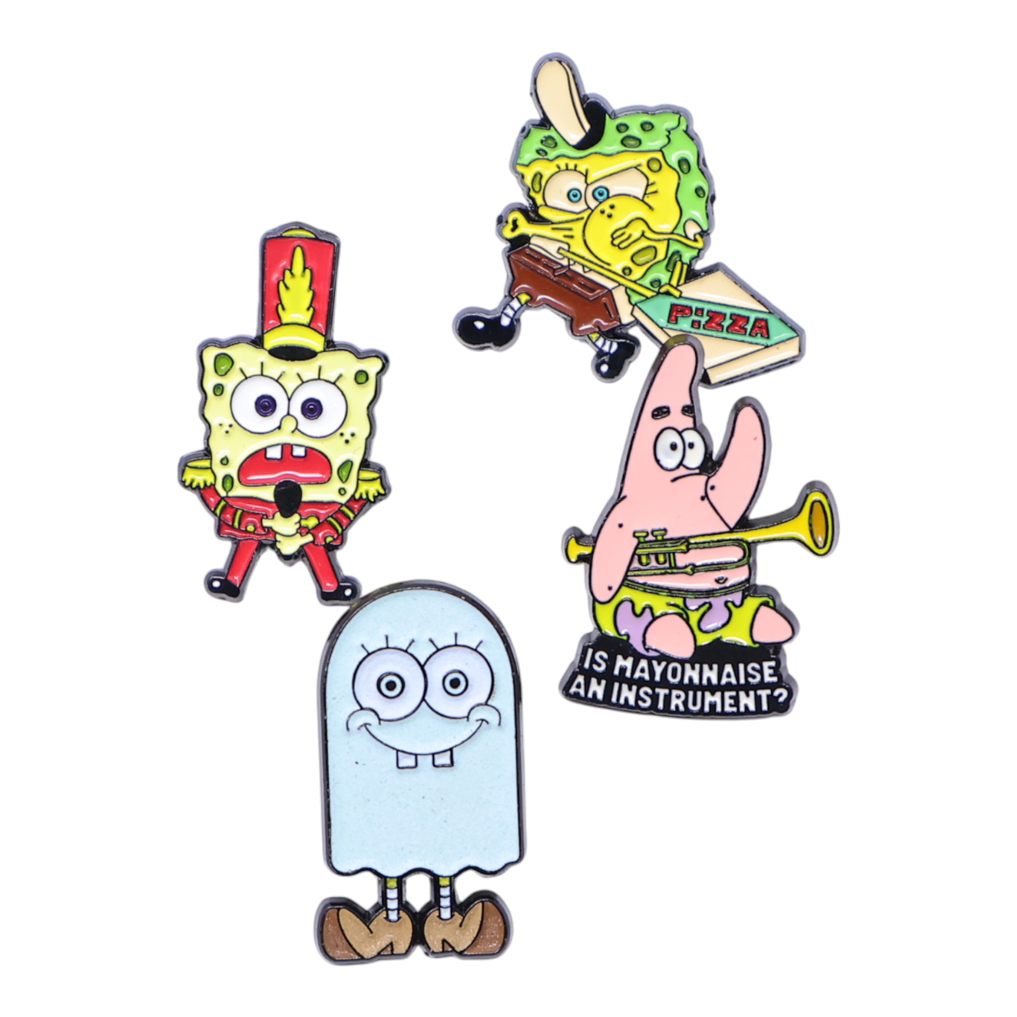 Various Spongebob Graphic Pin