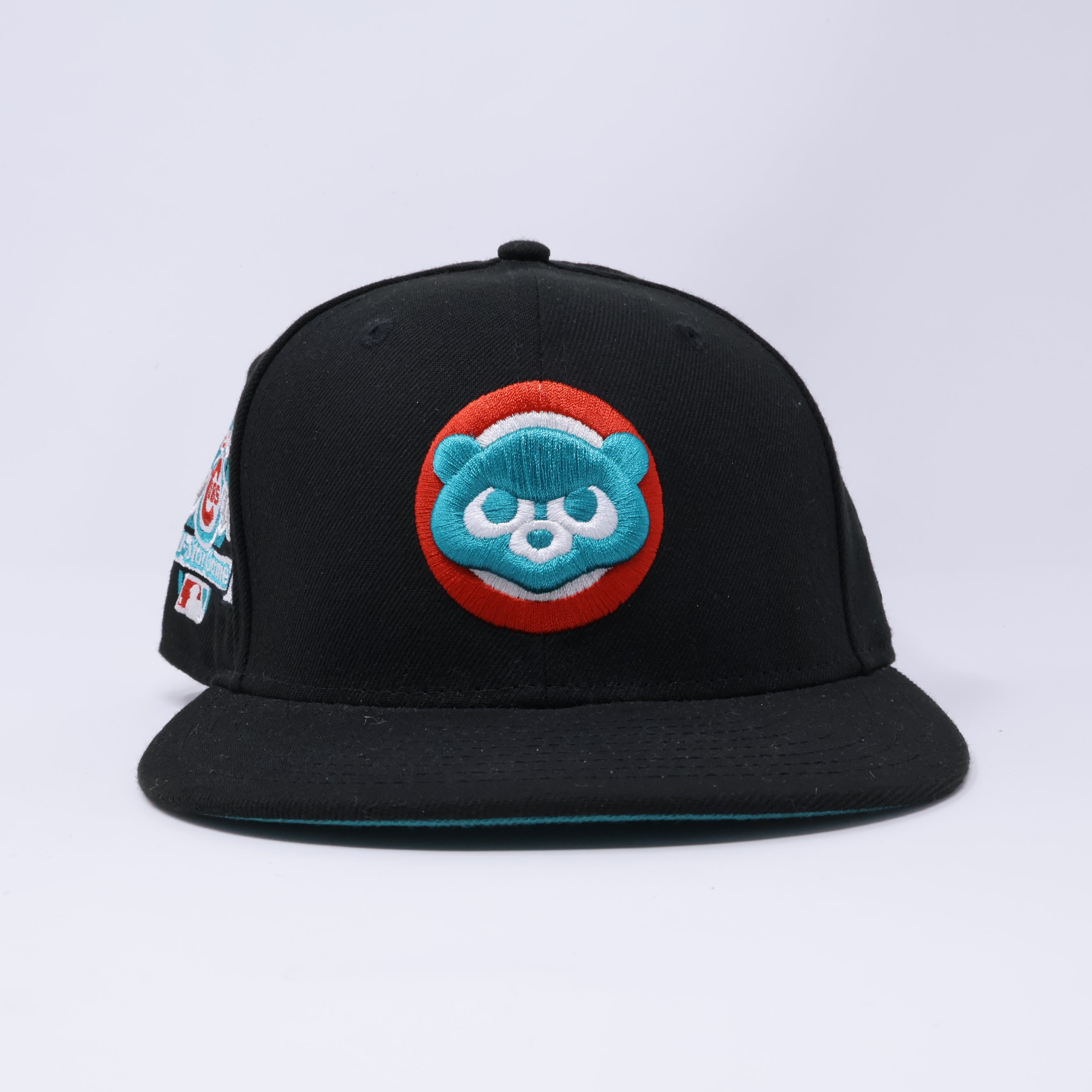 USED 7 Black Chicago Cubs 1990 All Star Game 59fifty New Era Fitted Hat Cap