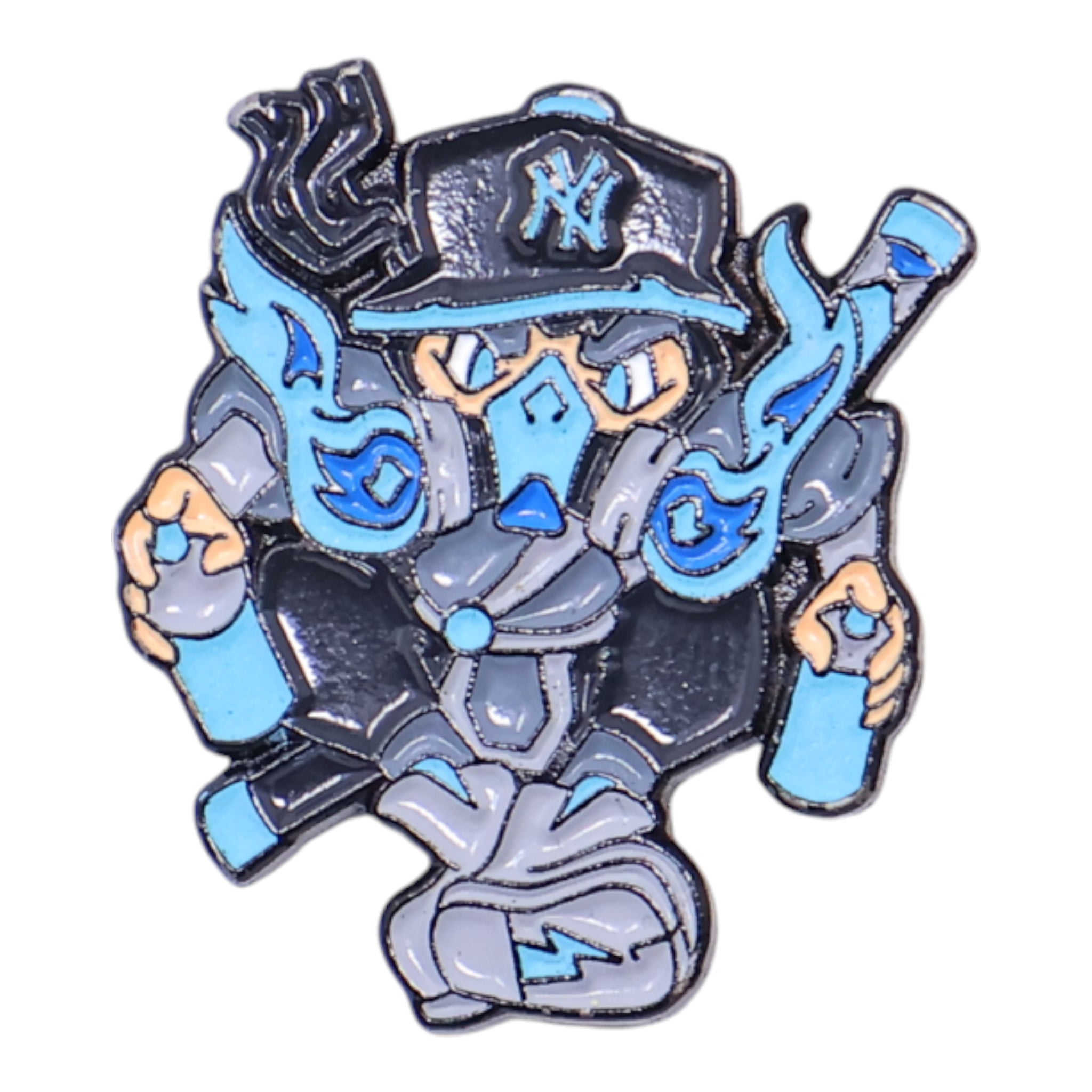New York Graffiti Represent Graphic Pin