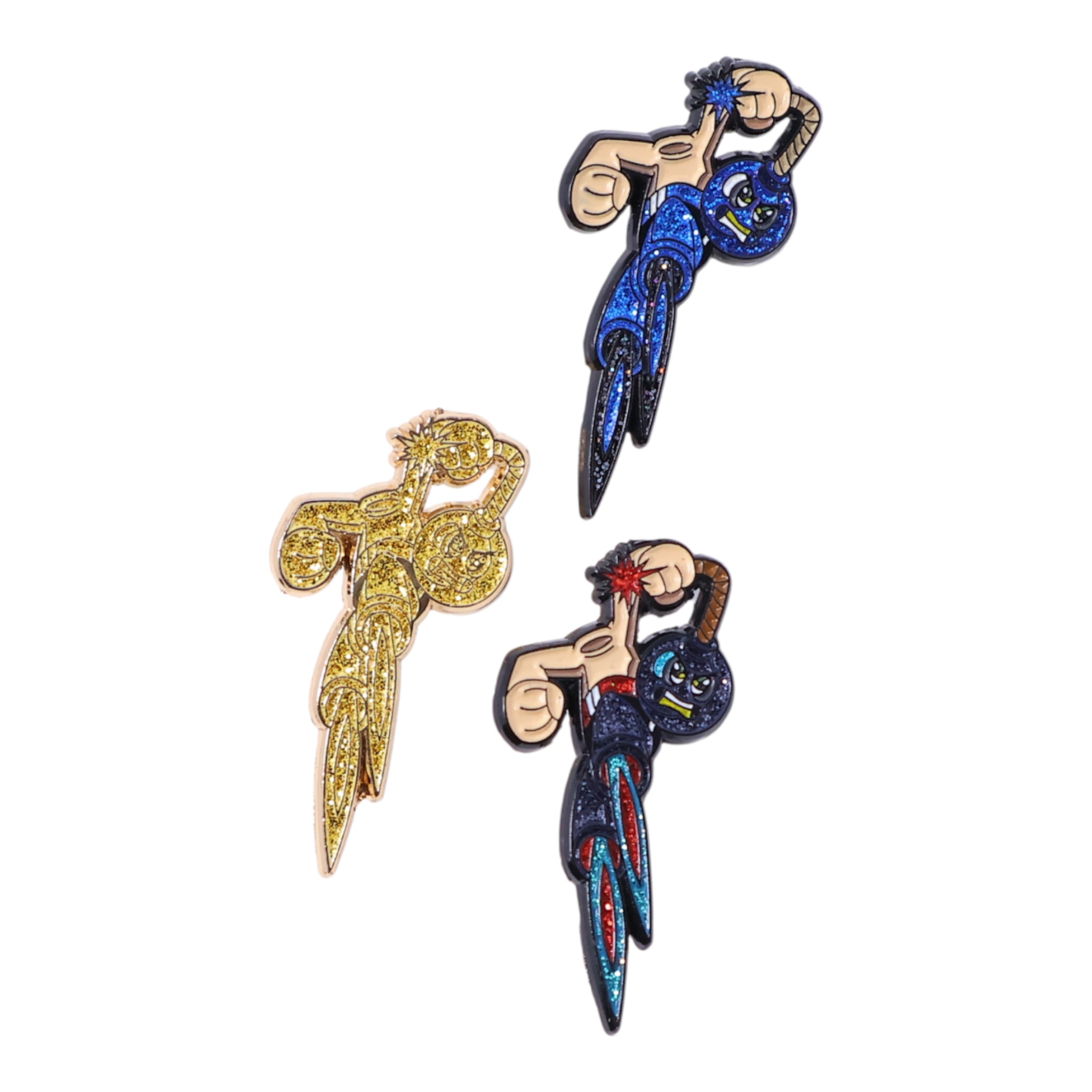 Headless Astro Boy Graphic Pin