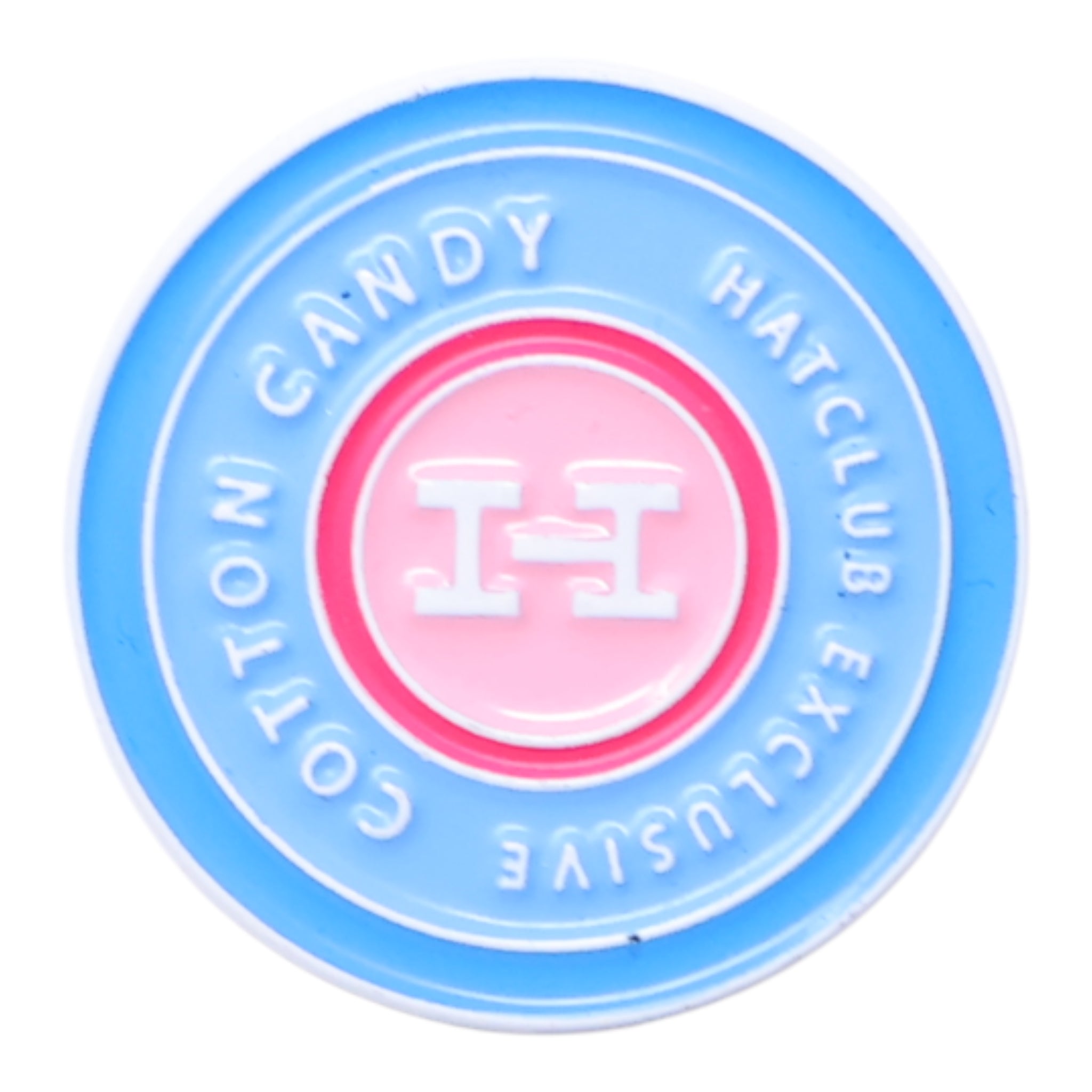 Hat Club Cotton Candy Coin Pin