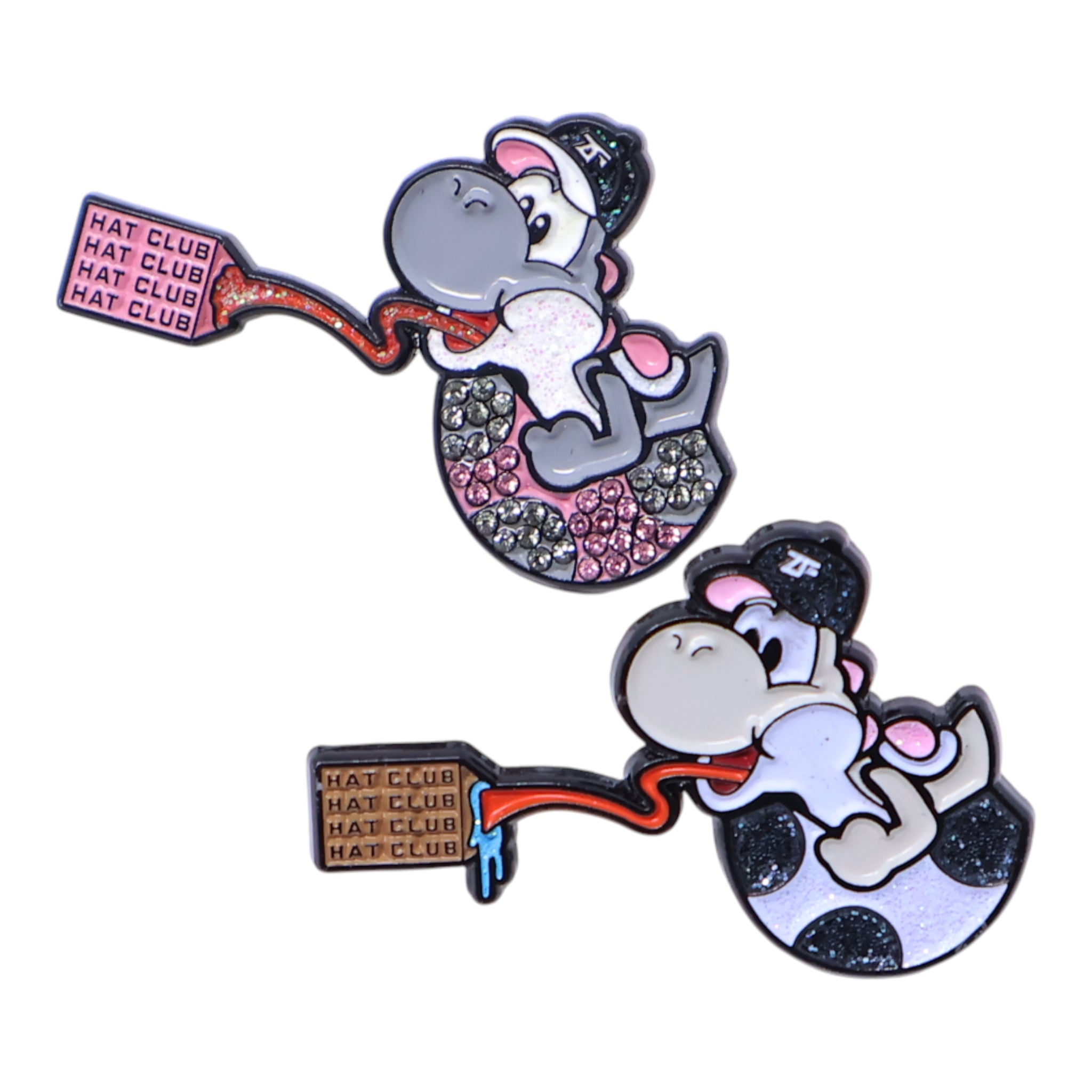 Yoshi Hat Club Panic Package Graphic Pin