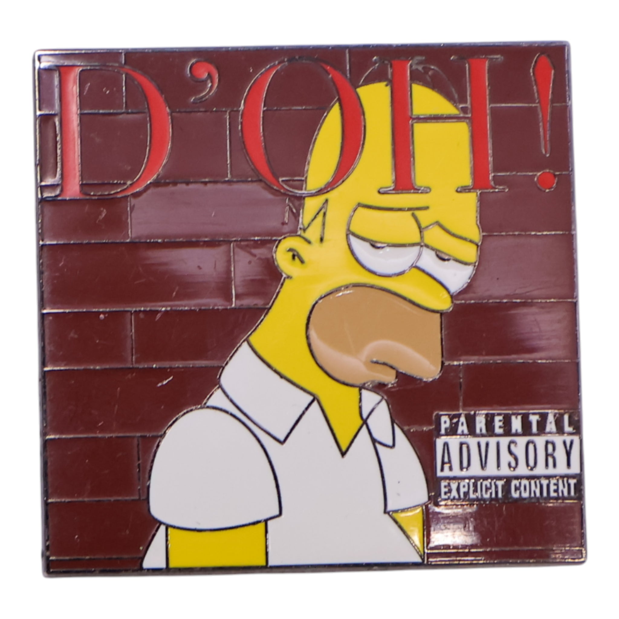 Homer Simpson Graphic Pin