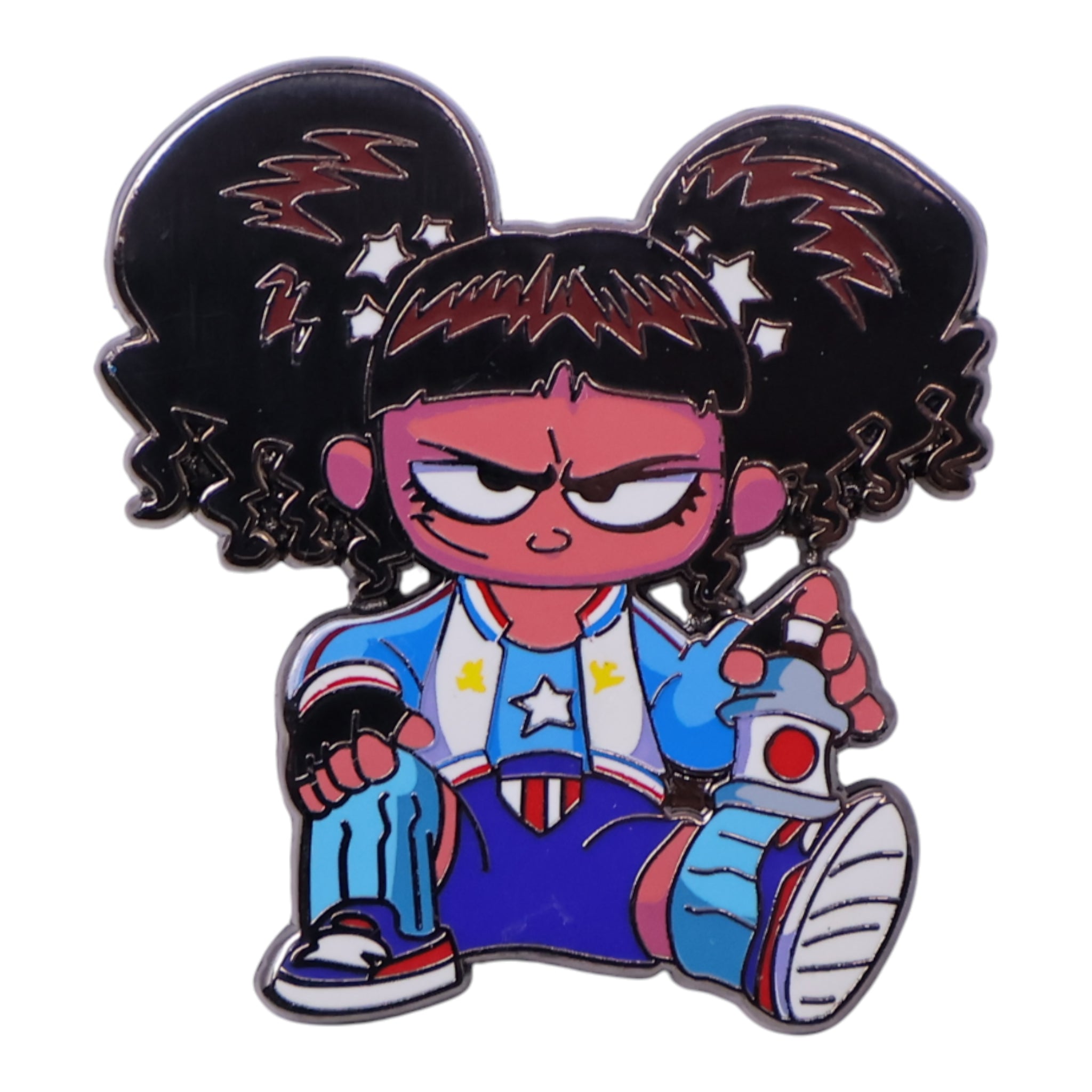 America Chavez Graphic Pin