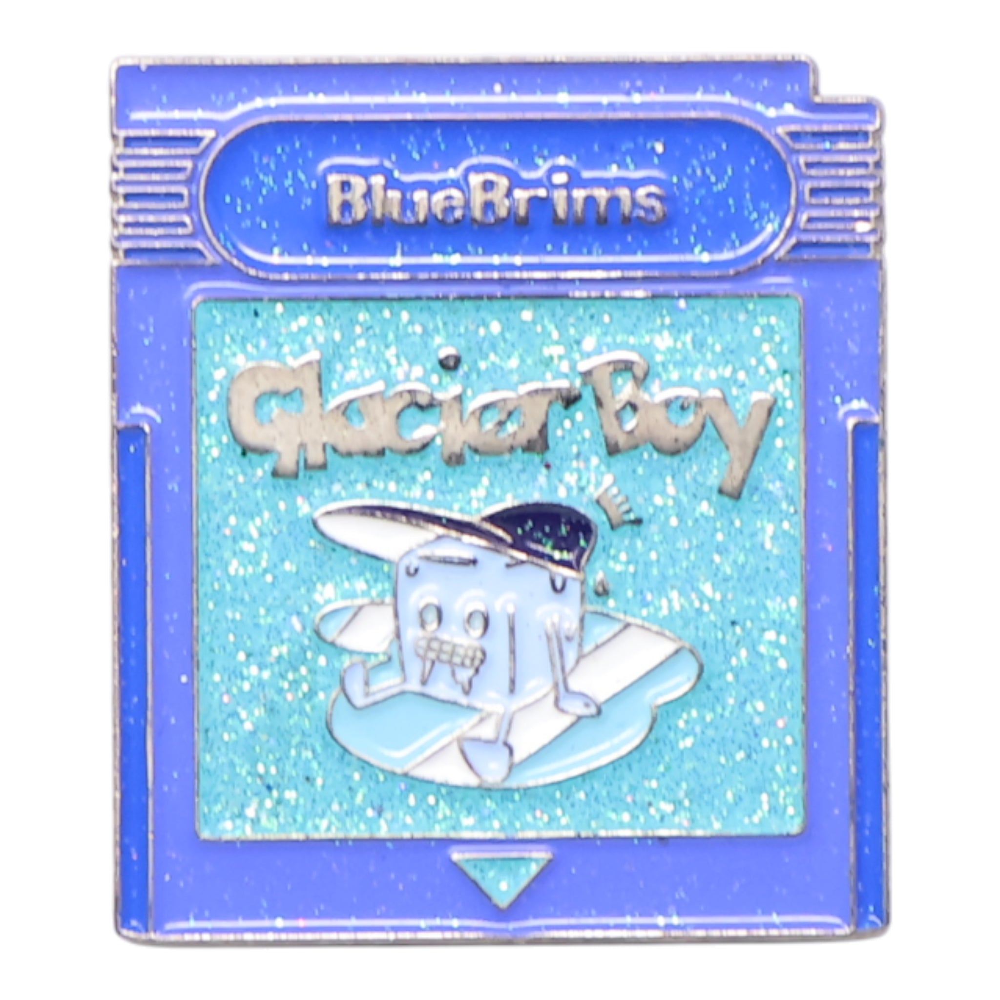 BlueBrims Ice Cube Gameboy Game Graphic Pin