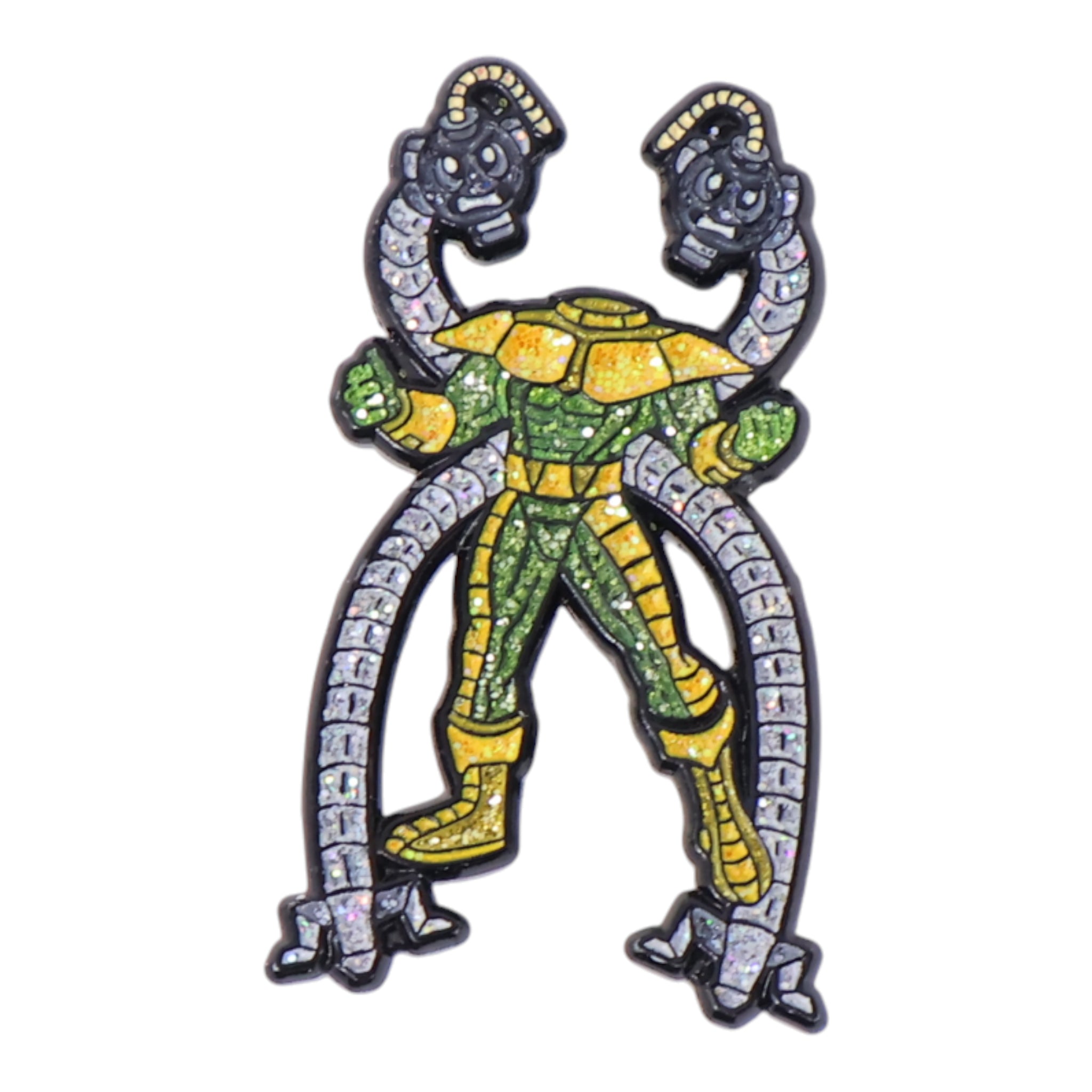 Otto Octavius Spider Man Graphic Pin