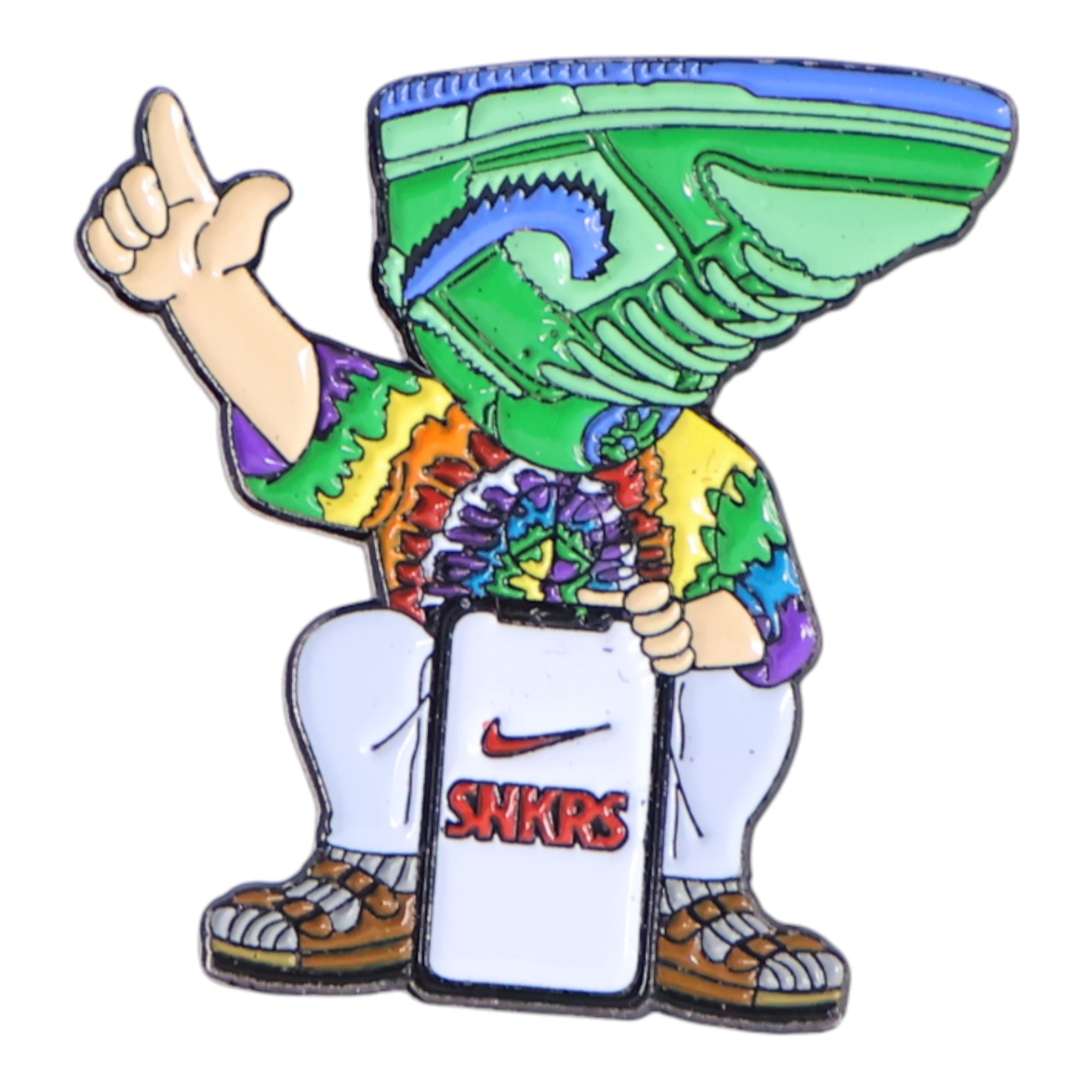 Grateful Dead Nike App Graphic Pin