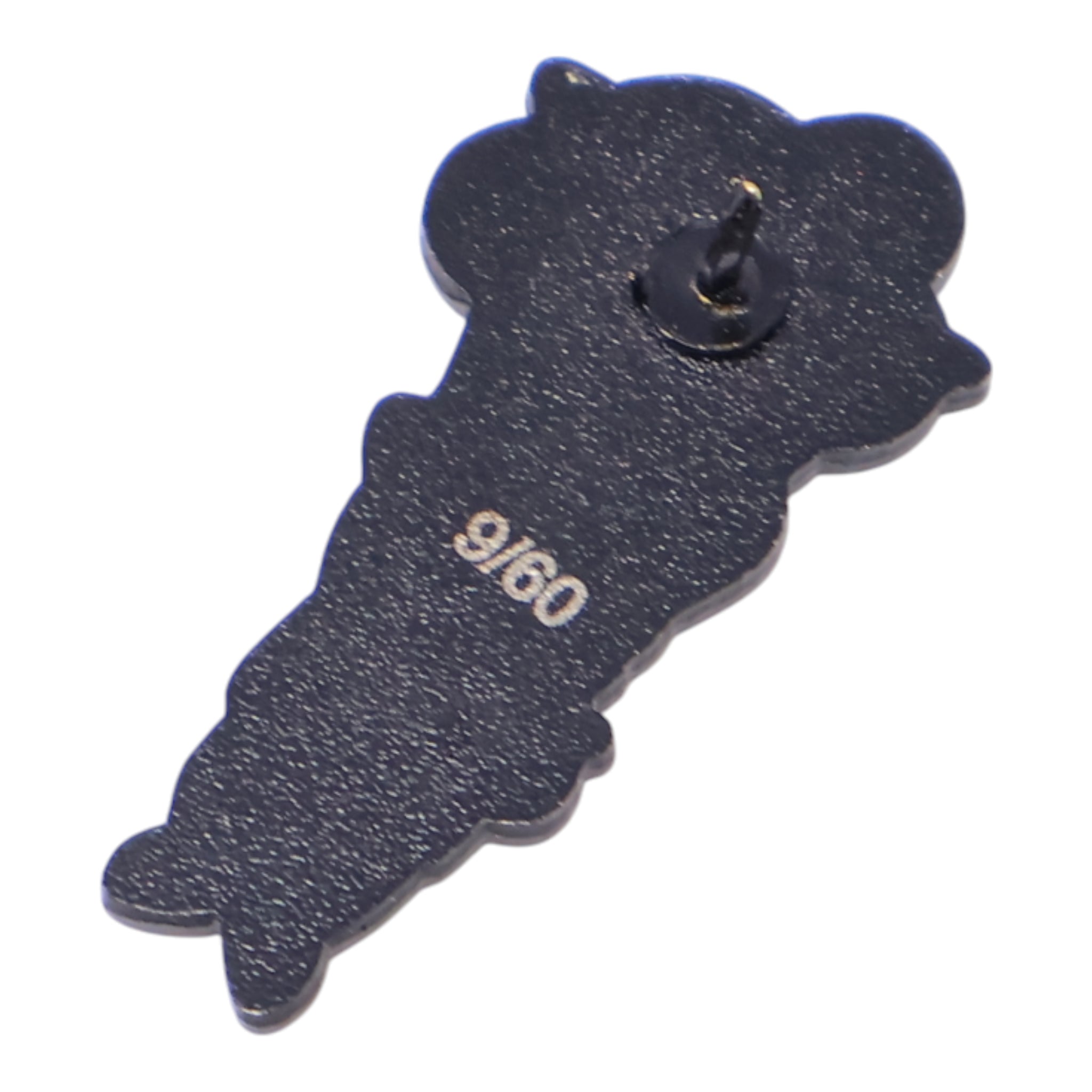 Man Holding Balloons Graphic Pin