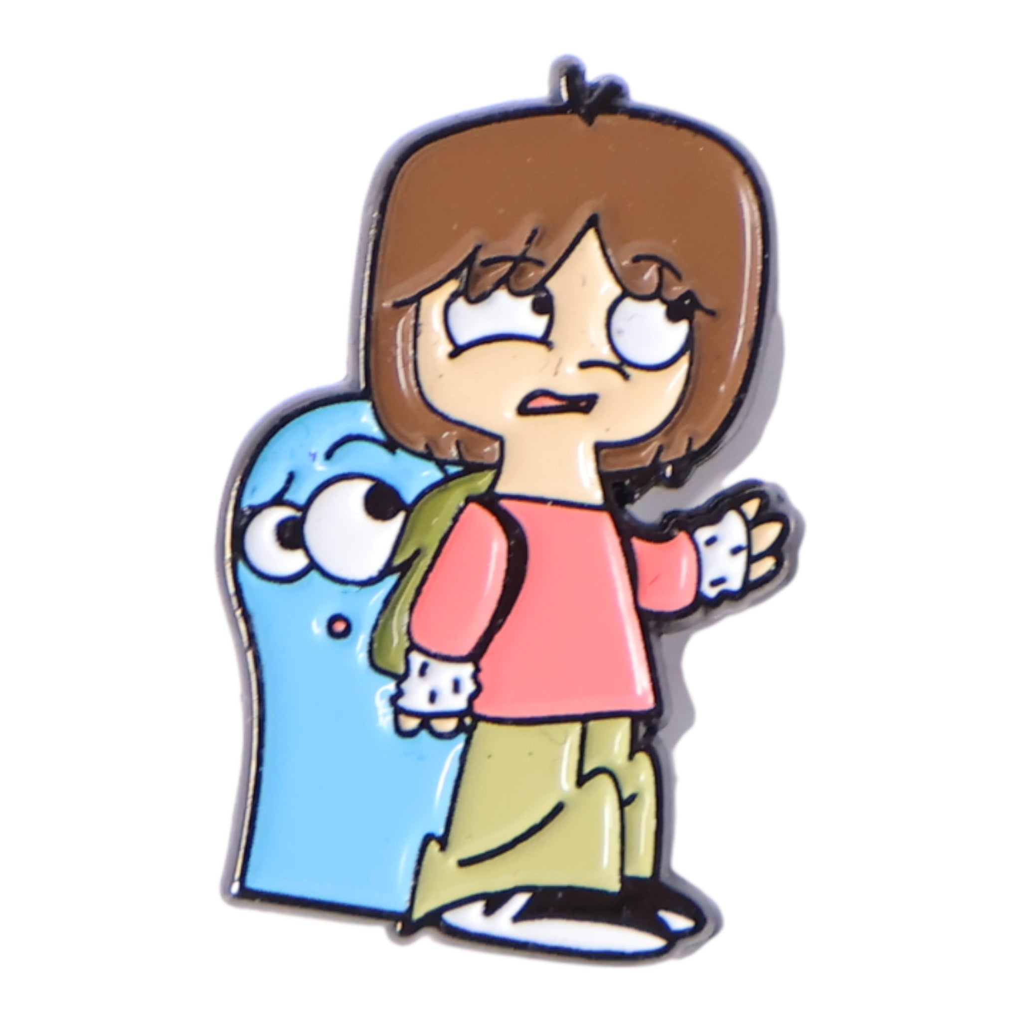 Mac & Bloo Graphic Pin