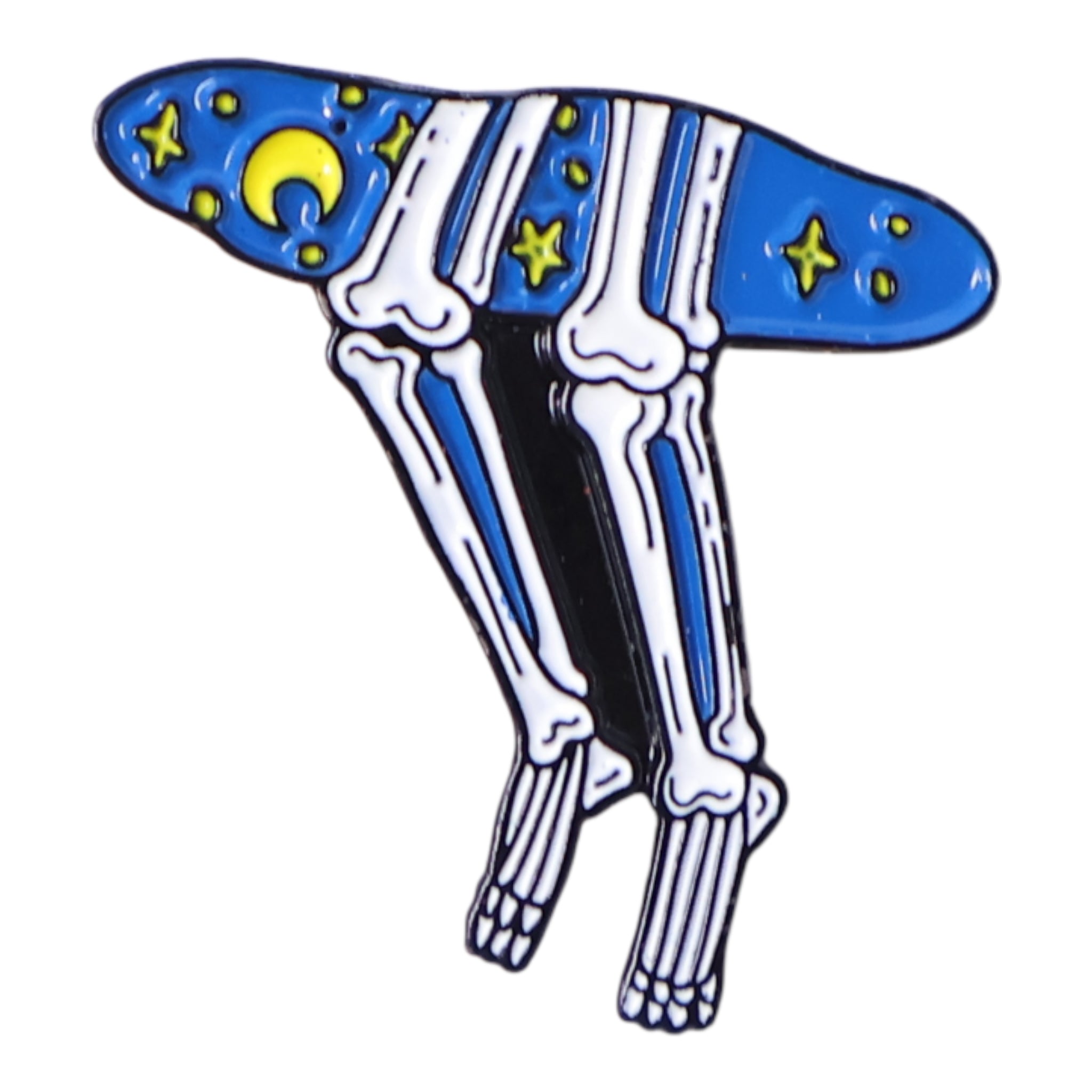 Skeleton Ascending Graphic Pin