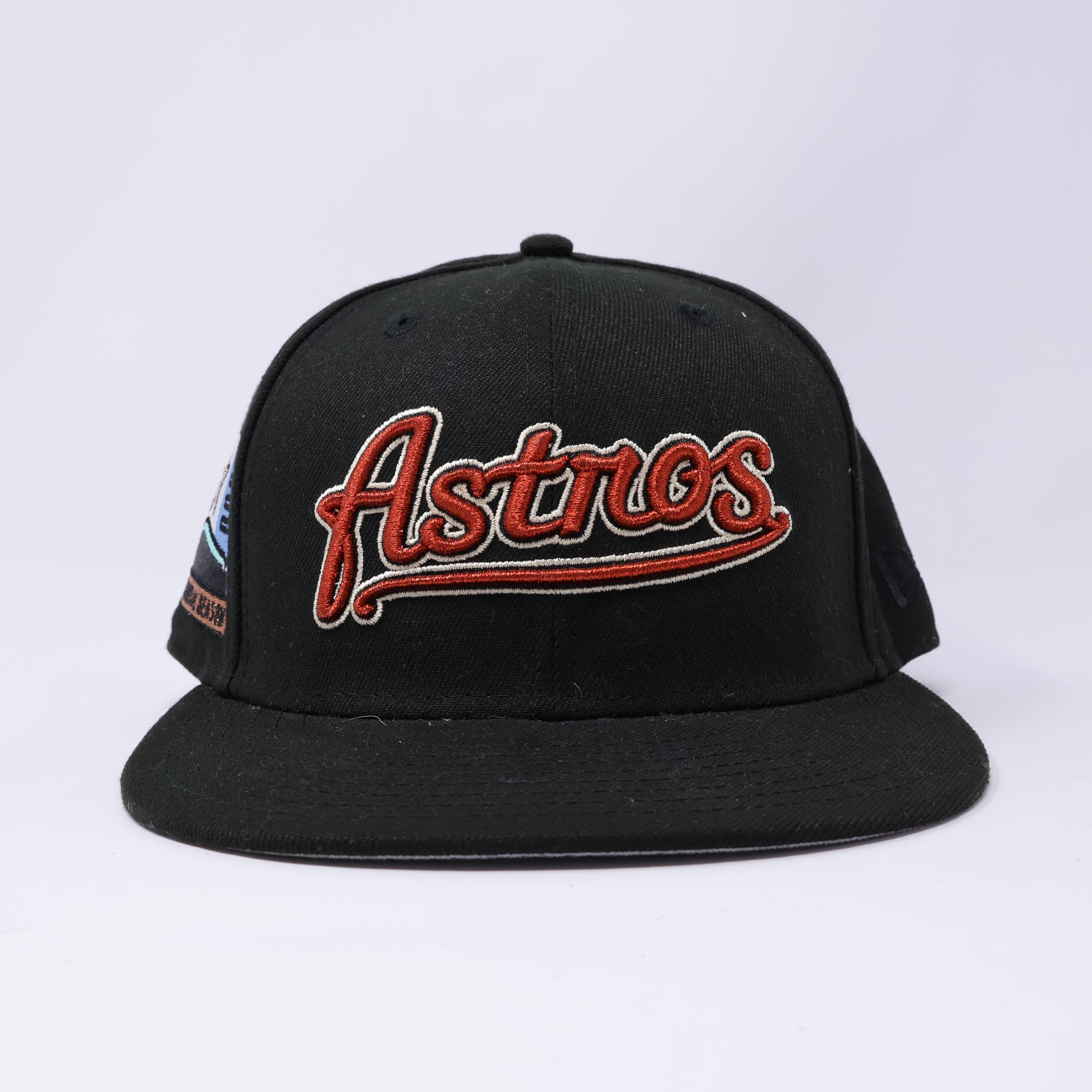 USED 5/8 Black Houston Astros 2000 Inaugural 59fifty New Era Fitted Hat Cap