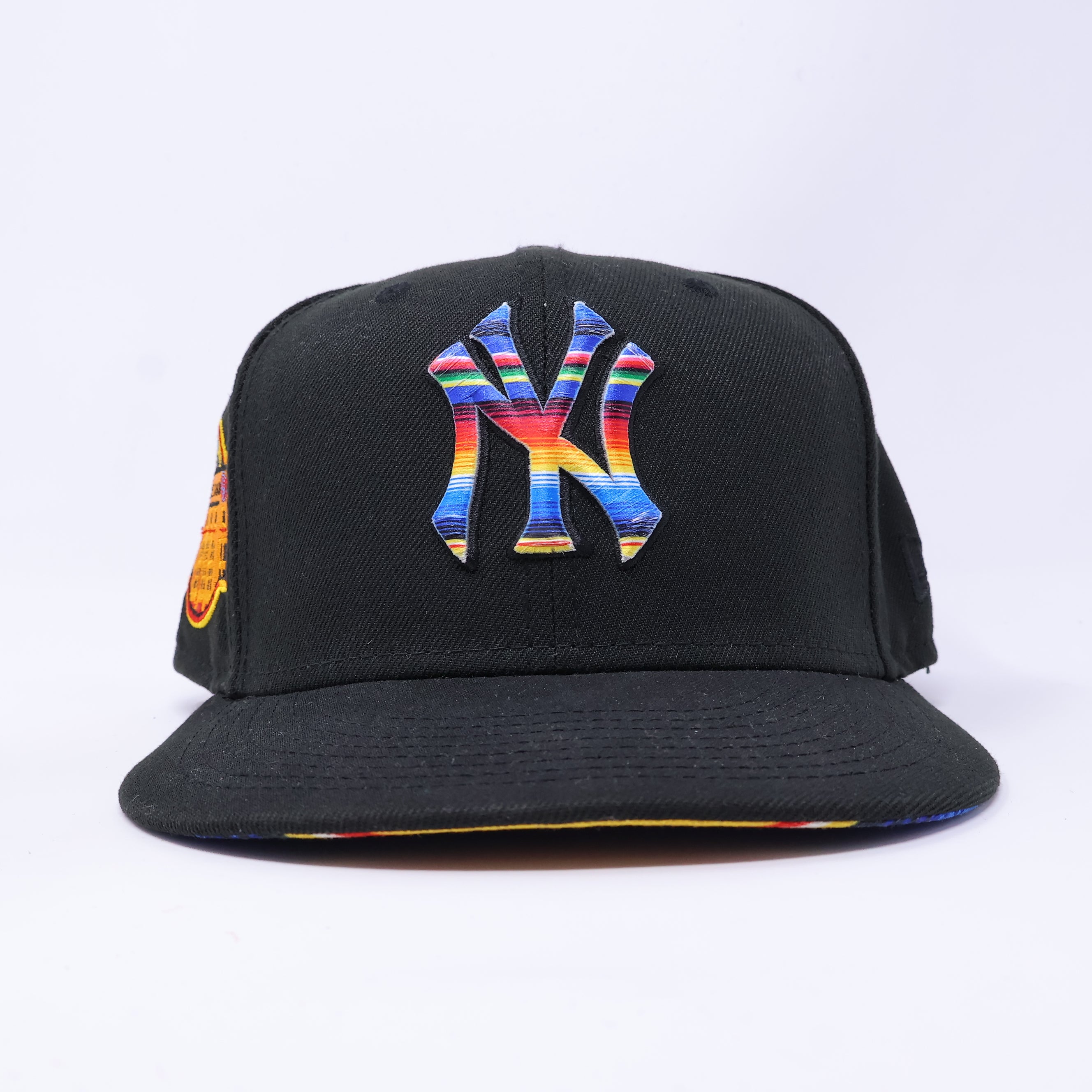 USED 3/8 Black New York Yankees 1923 Stadium 59fifty New Era Fitted Hat Cap
