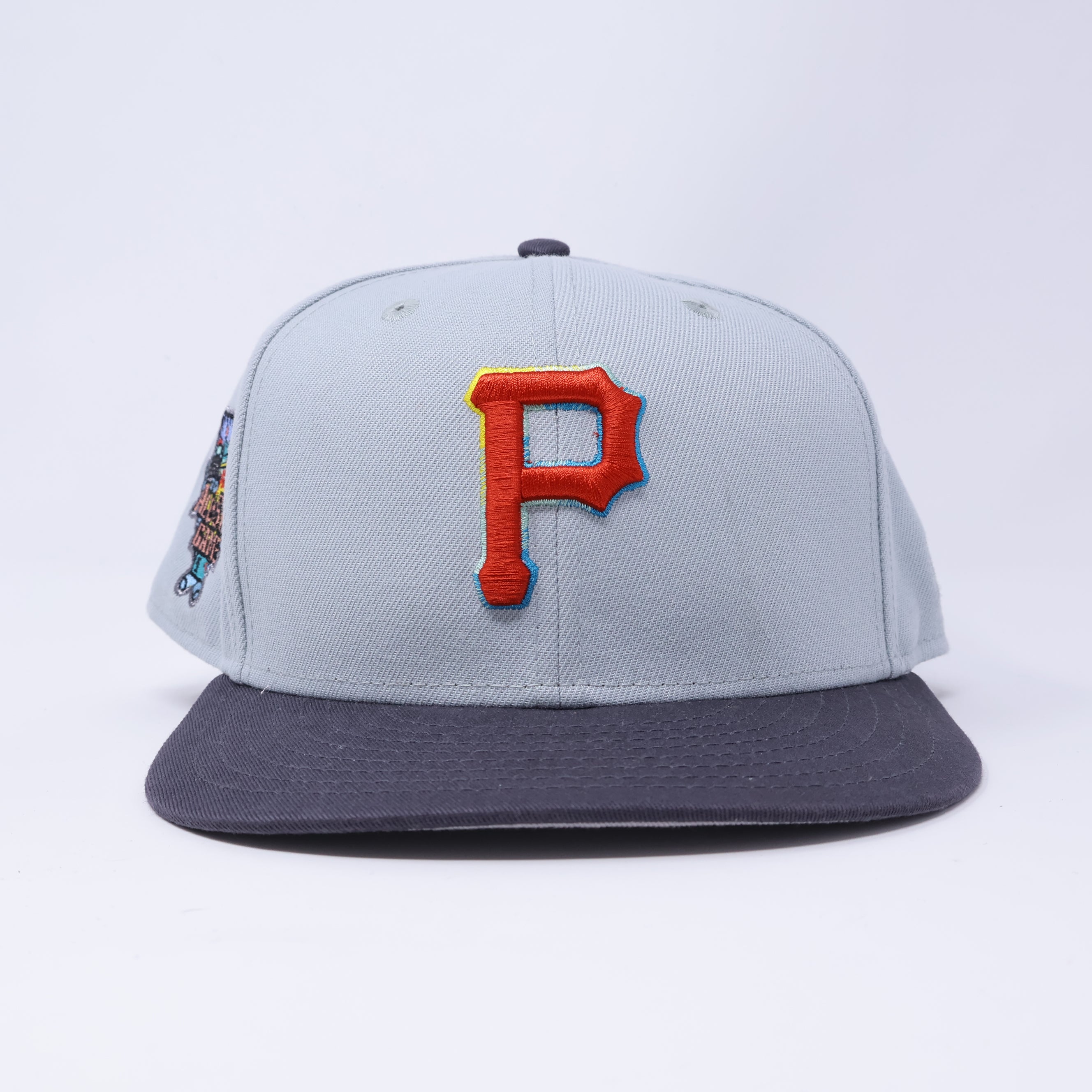 USED 3/4 Gray Pittsburgh Pirates 2006 All Star Game 59fifty New Era Fitted Hat Cap