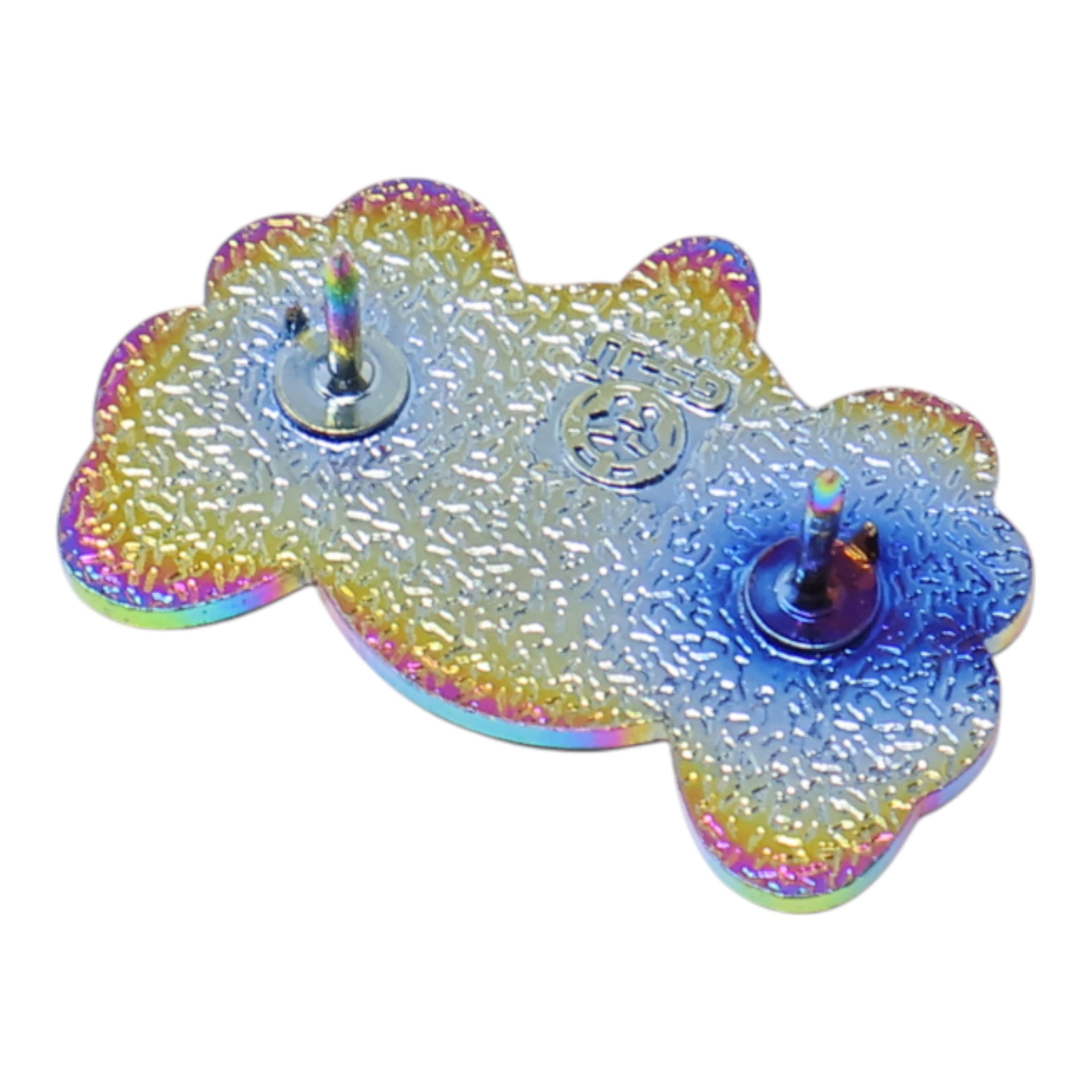 Kaws Silver Glitter / Neutral Plating Graphic Pin