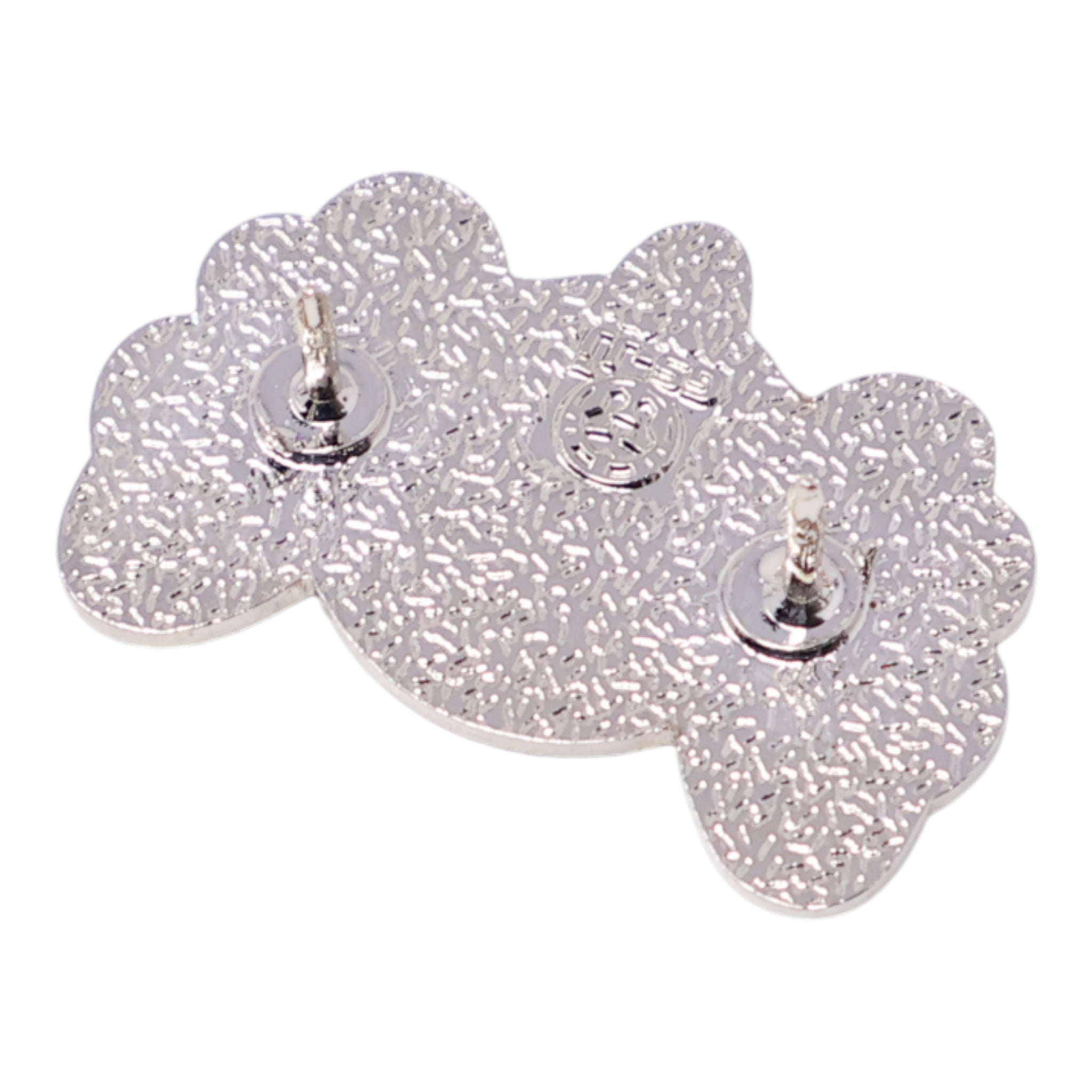 Kaws Rose Gold Glitter Graphic Pin