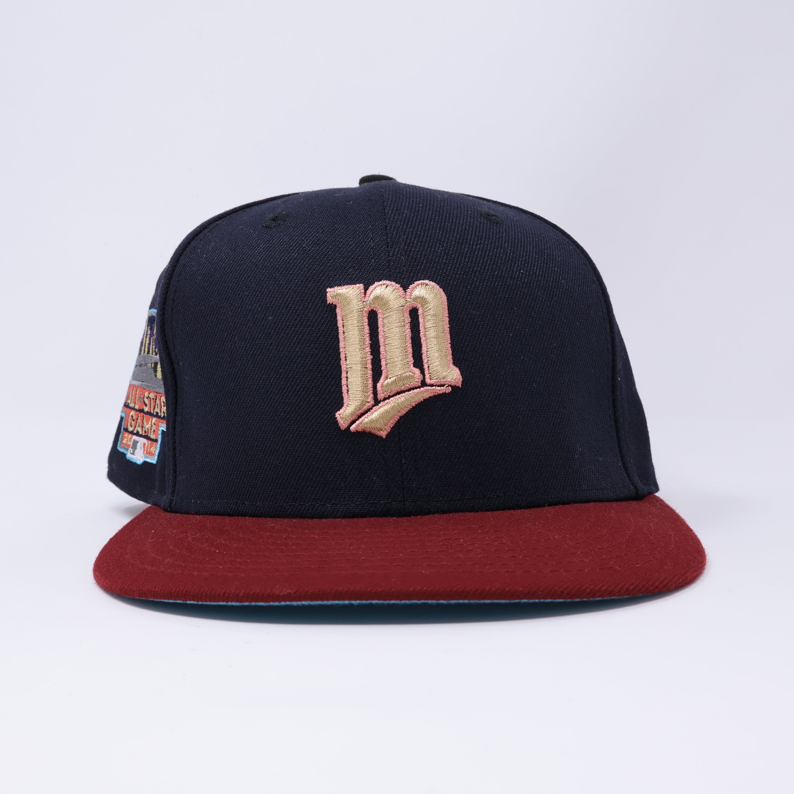 USED 1/8 Navy Minnesota Twins 2014 All Star Game 59fifty New Era Fitted Hat Cap