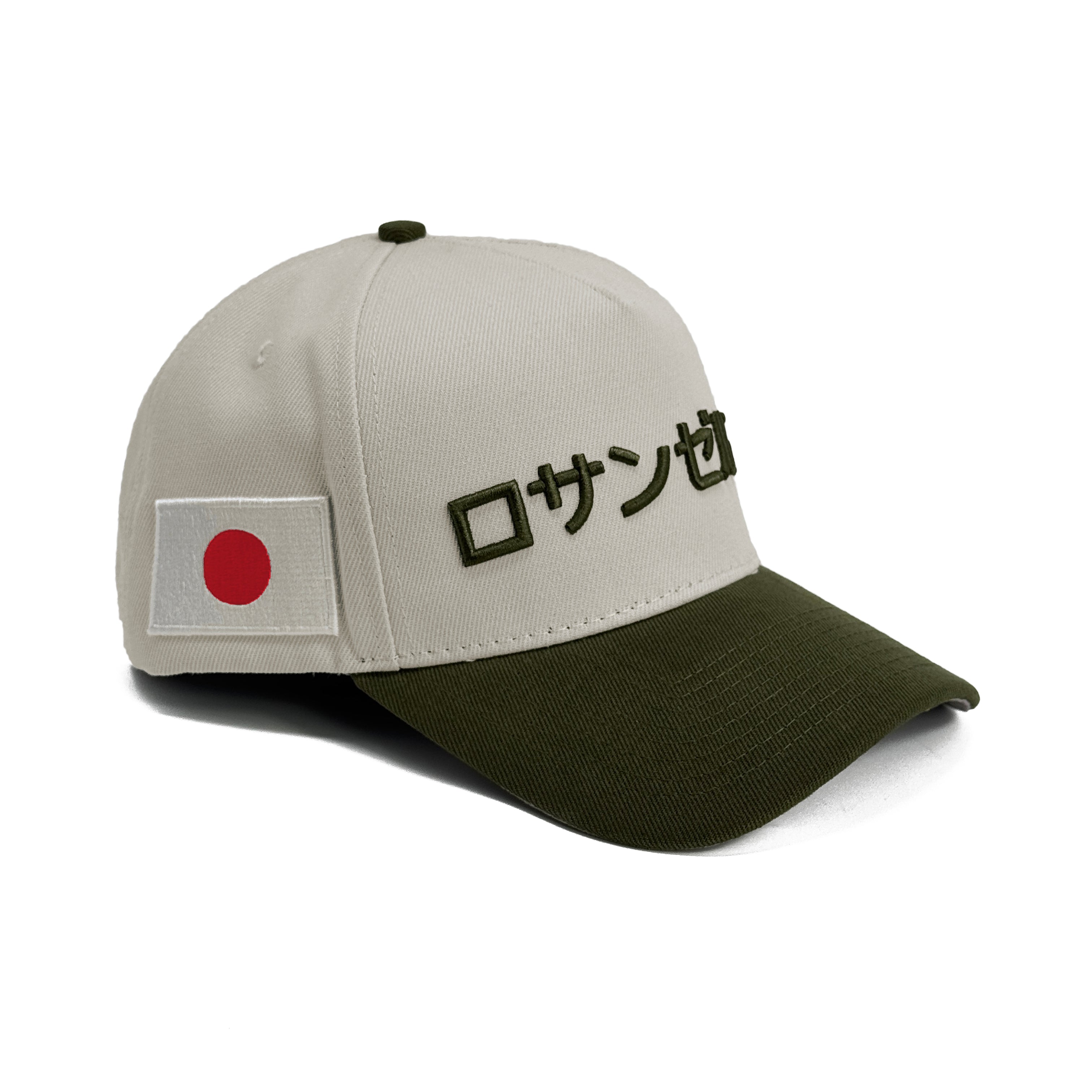 Souf Crowns "Los Angeles" Japanese Katakana 5 Panel Baseball Cap