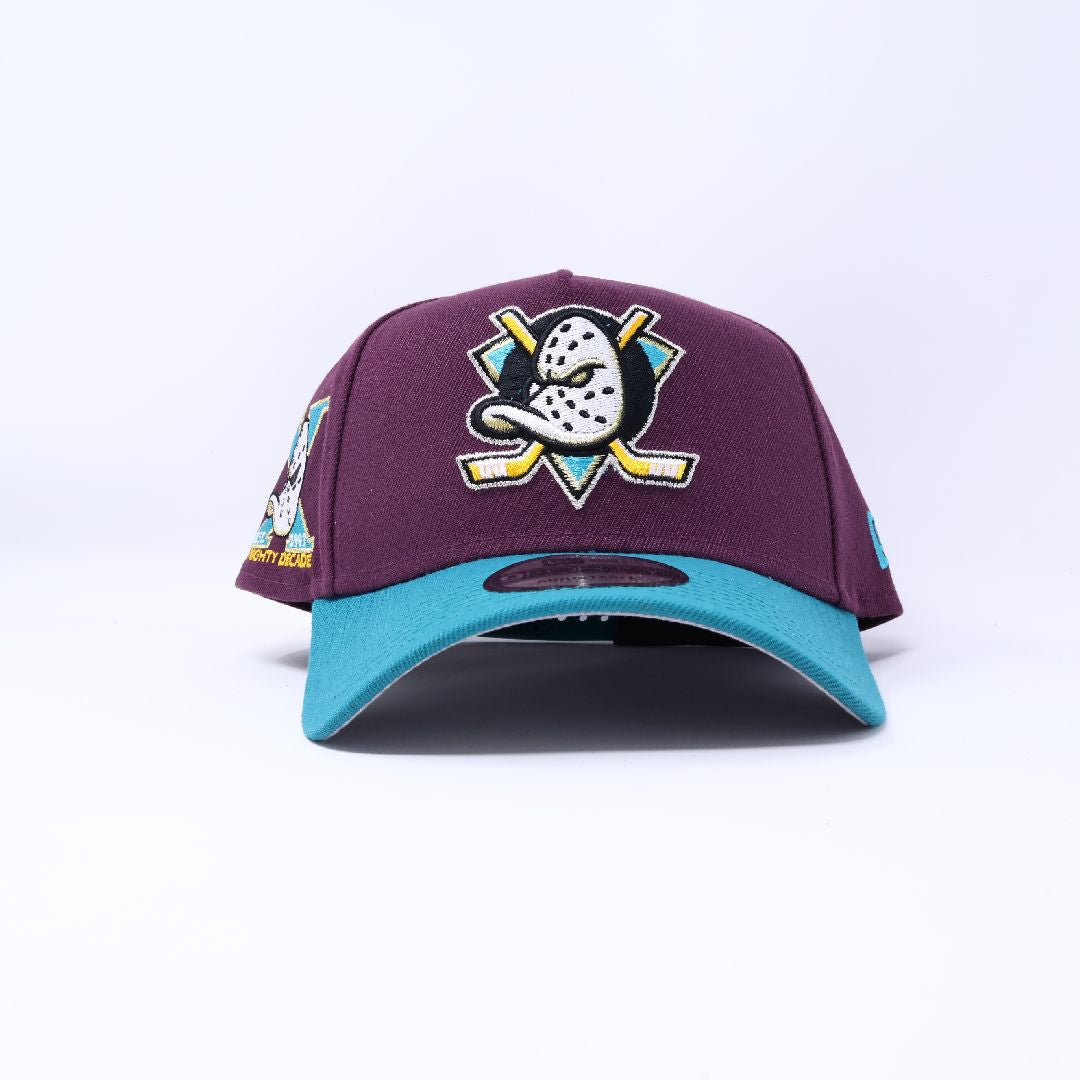 NWT Maroon Anaheim Ducks NHL 9Forty New Era Adjustable Snapback Hat 5 Panel