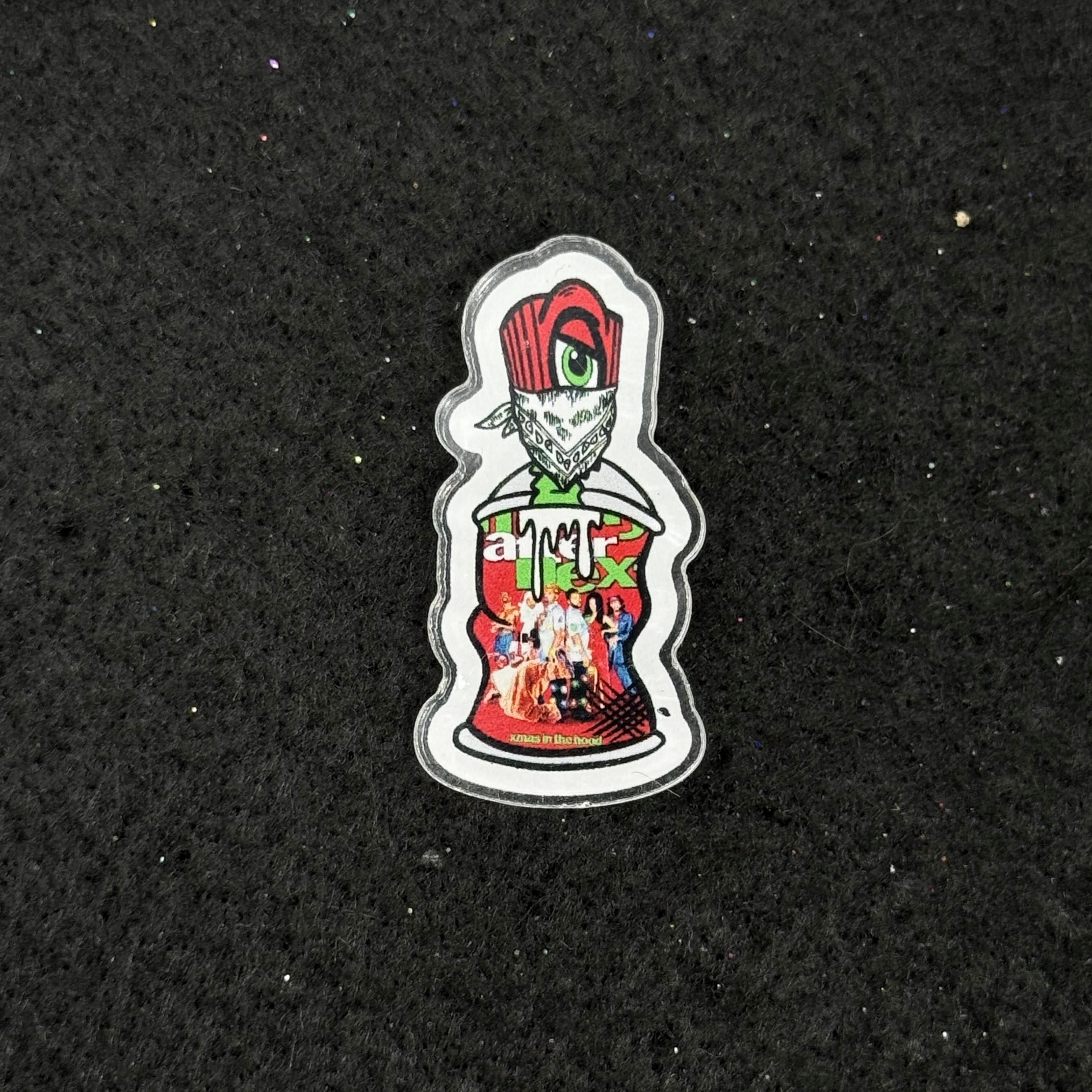 Friday After Next Movie Spray Paint Can Acrylic Graphic Pin