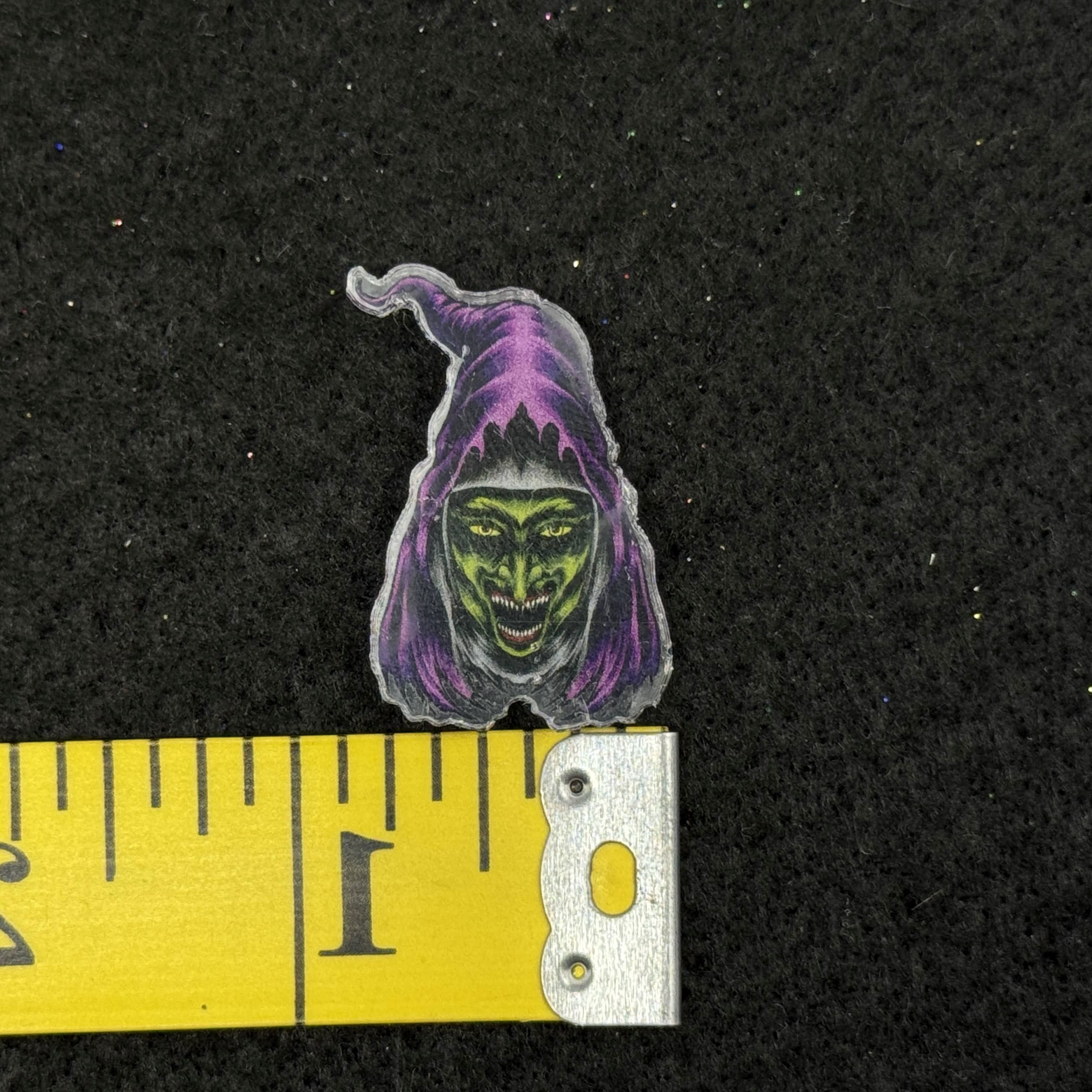 Wizard Goblin Acrylic Graphic Pin