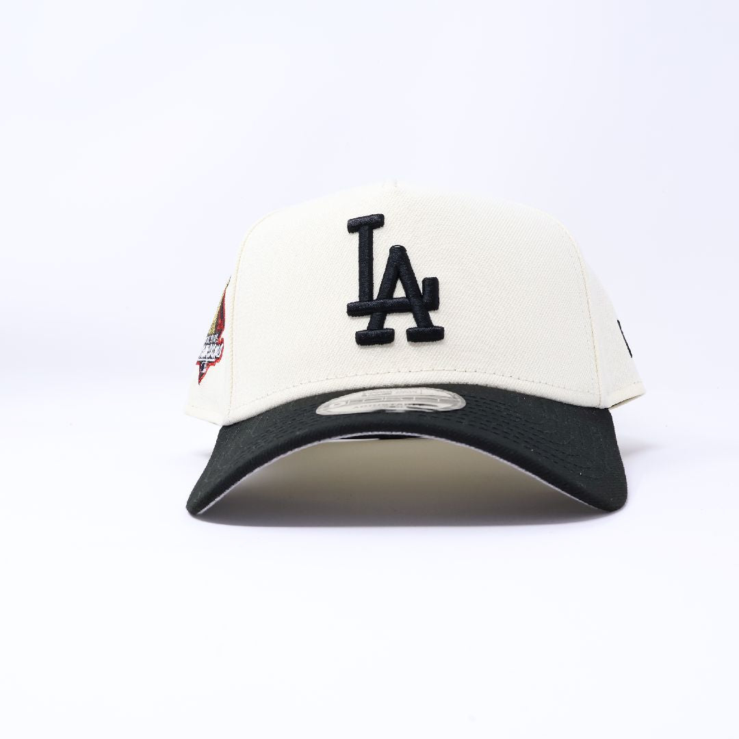 NWT Chrome Los Angeles Dodgers 2024 World Series 9Forty New Era Adjustable Snapback Hat 5 Panel