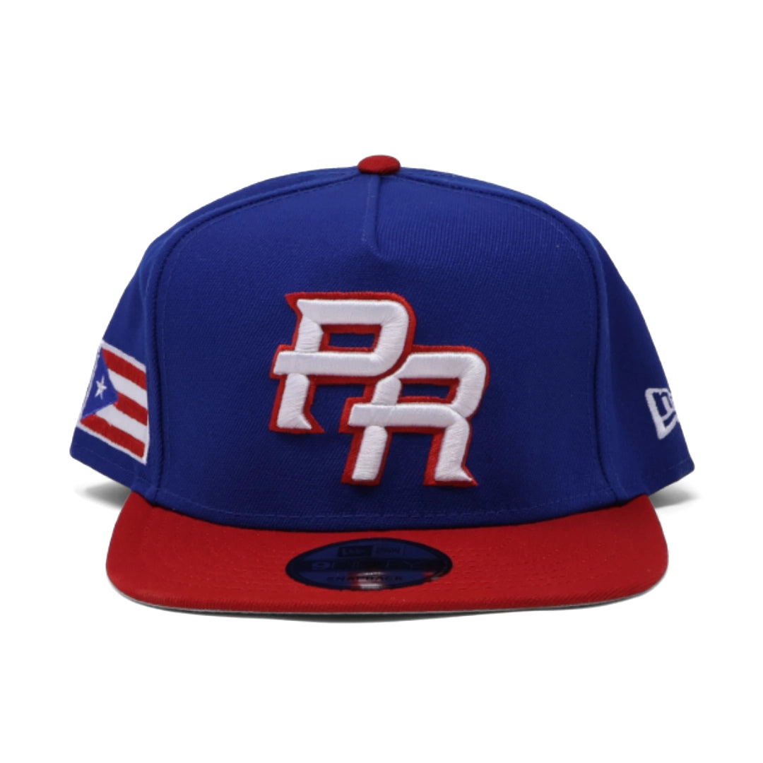 NWT Navy World Baseball Classic Team Puerto Rico 9Fifty A-Frame New Era Adjustable Snapback Hat 5 Panel