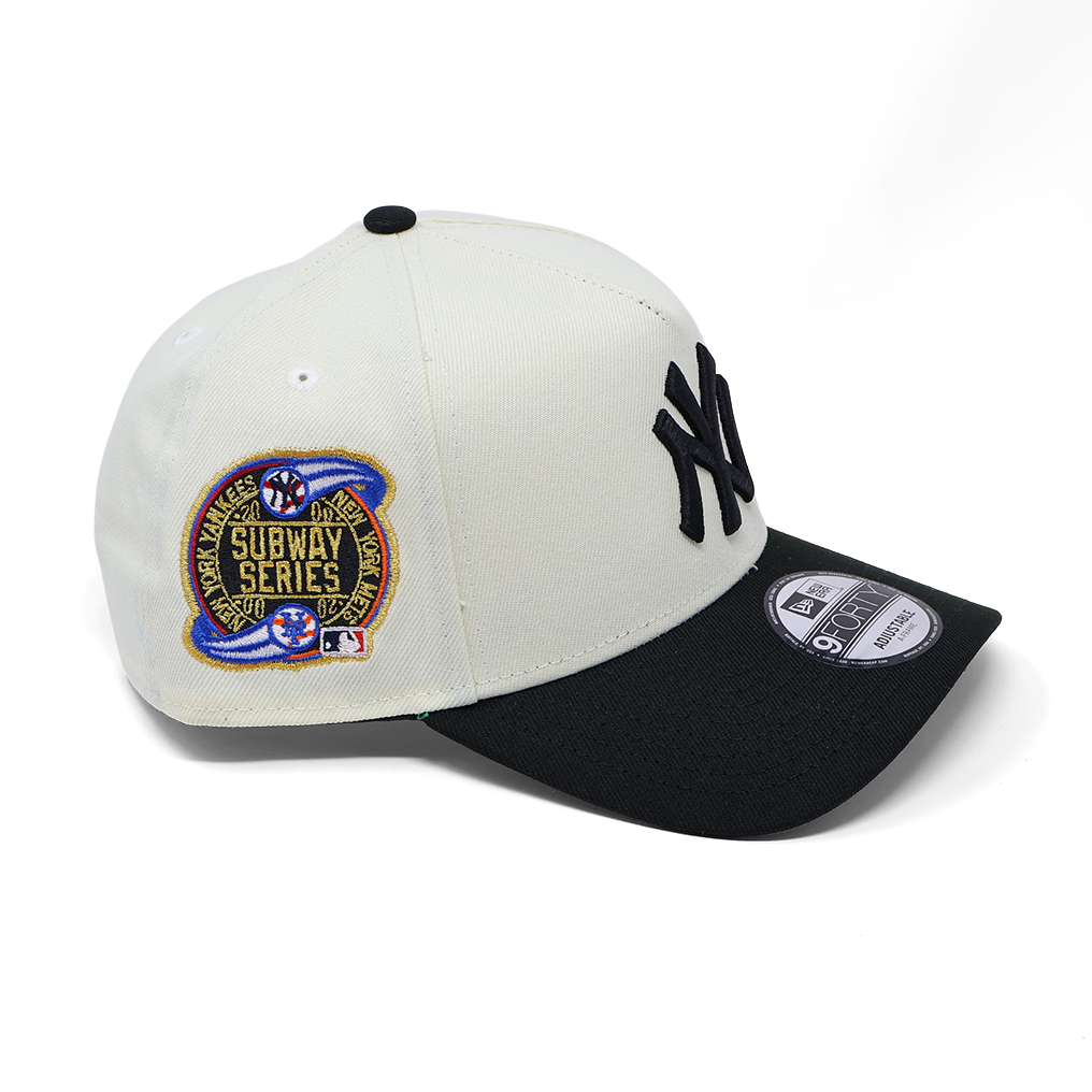 NWT Chrome New York Yankees Subway Series 9Forty New Era Adjustable Hat