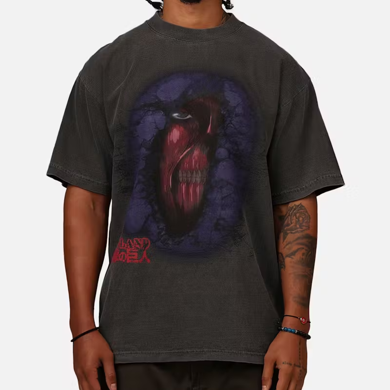 Hypland X Attack On Titan Hidden Titan T-Shirt