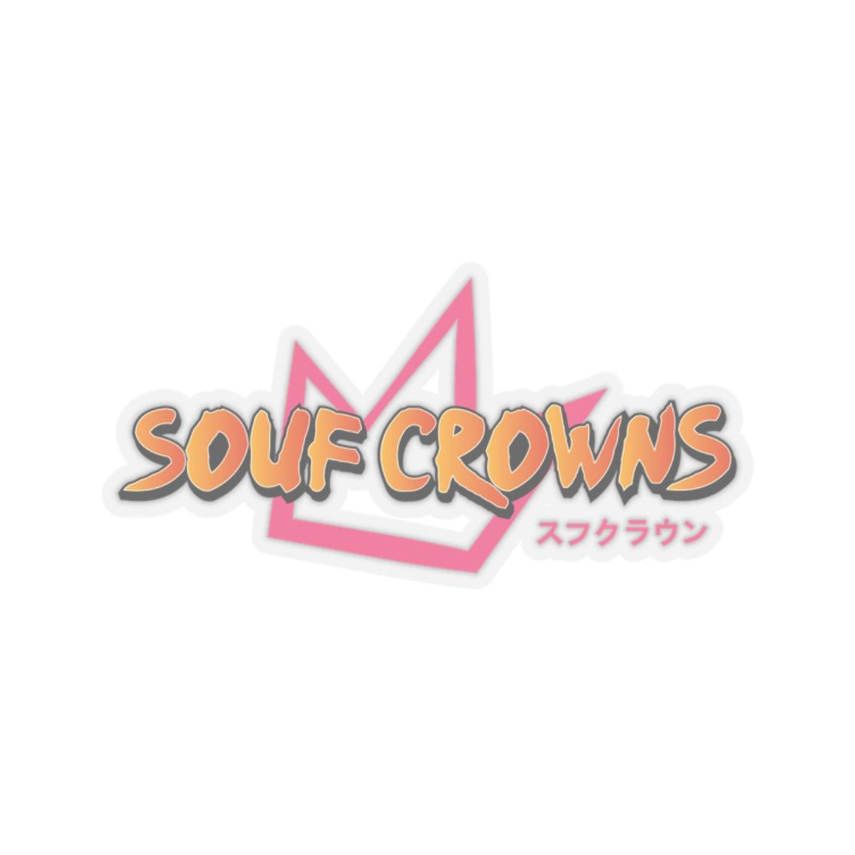 Souf Crowns Naruto Anime Kiss-Cut Sticker