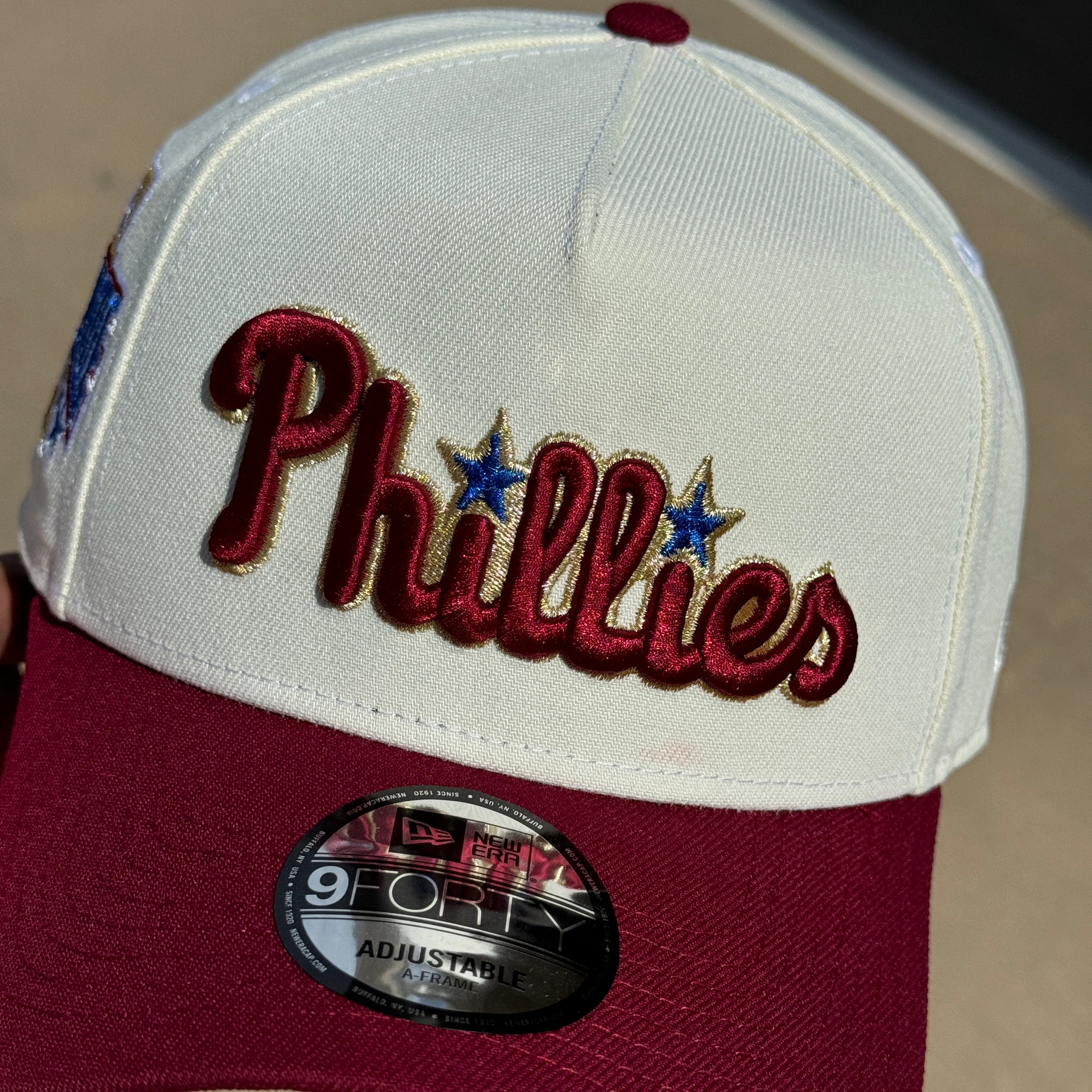 Chrome Red Philadelphia Phillies All Star Game New Era 9Forty Adjustable One Size A-Frame