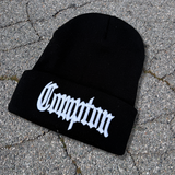 NWA COMPTON Beanie Hat Knitted Embroidered Warm Winter Hats N.W.A. Dr Dre Eazy E