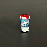 Styrofoam Texas Cup Graphic Pin (Multiple Colors)