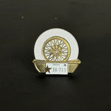 Houston Slab H-713 Graphic Pin (Multiple Colors)