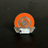 Houston Slab H-713 Graphic Pin (Multiple Colors)