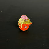 Ice Cream Astros Graphic Pin (Multiple Colors)